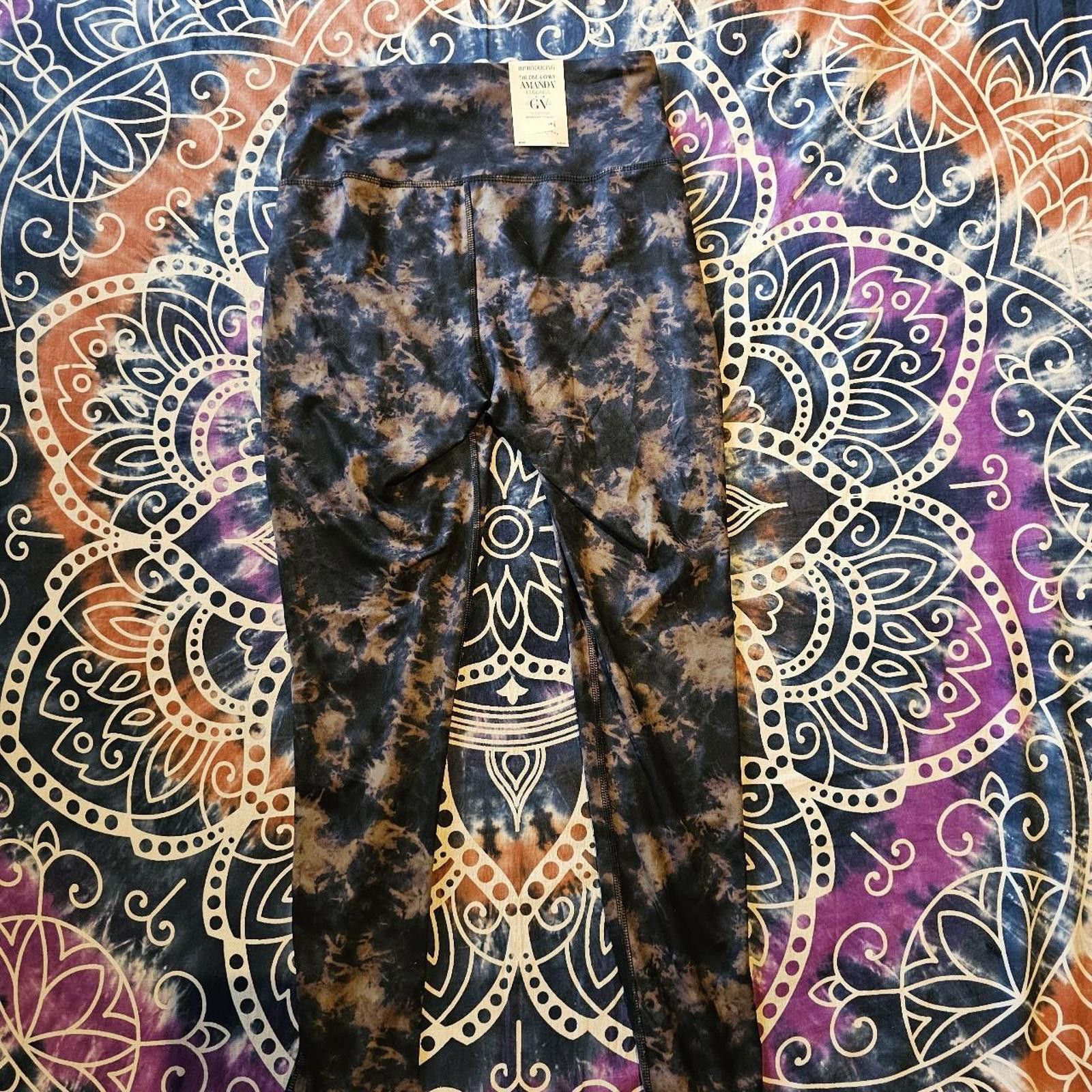Designer Gloria Vanderbilt Women's Legging NWT Tie-Dye Size 32" / US 10 / IT 46 - 6 Thumbnail
