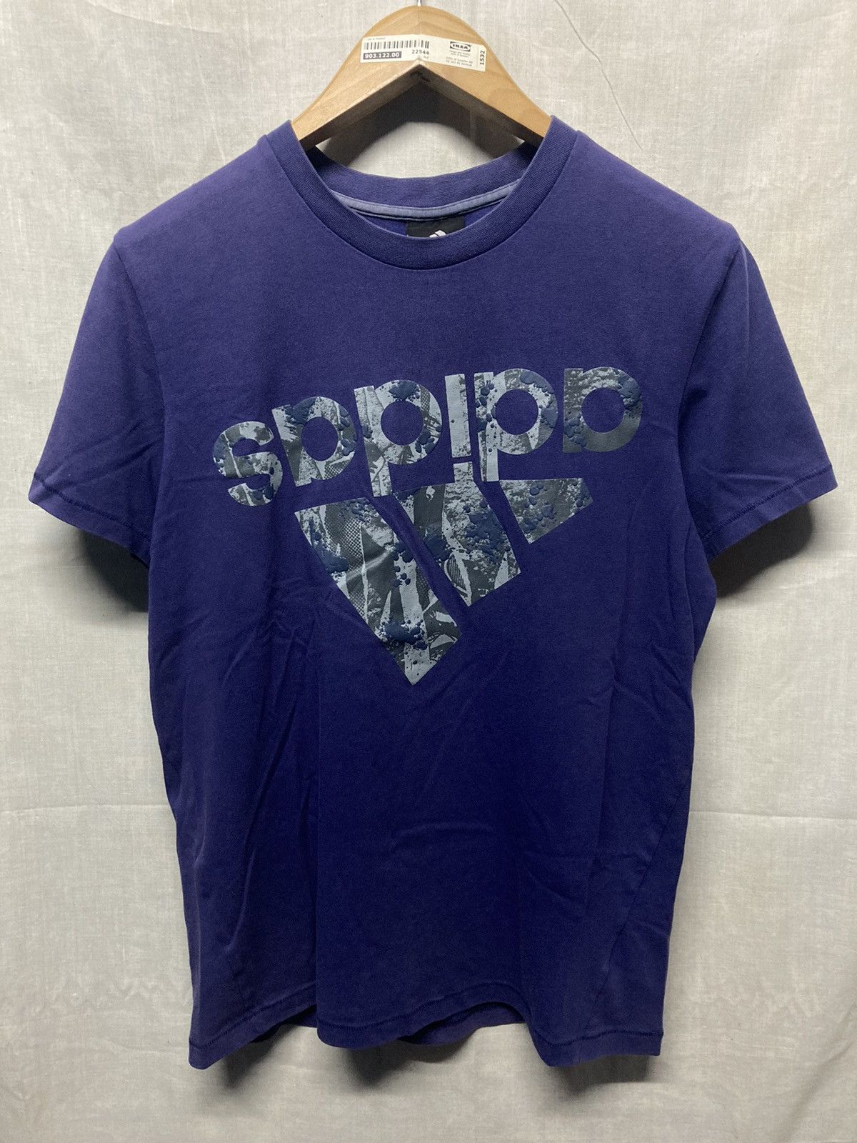 Adidas × Vintage Vintage Adidas Equipment Big Logo Tee Size US L / EU 52-54 / 3 - 1 Thumbnail