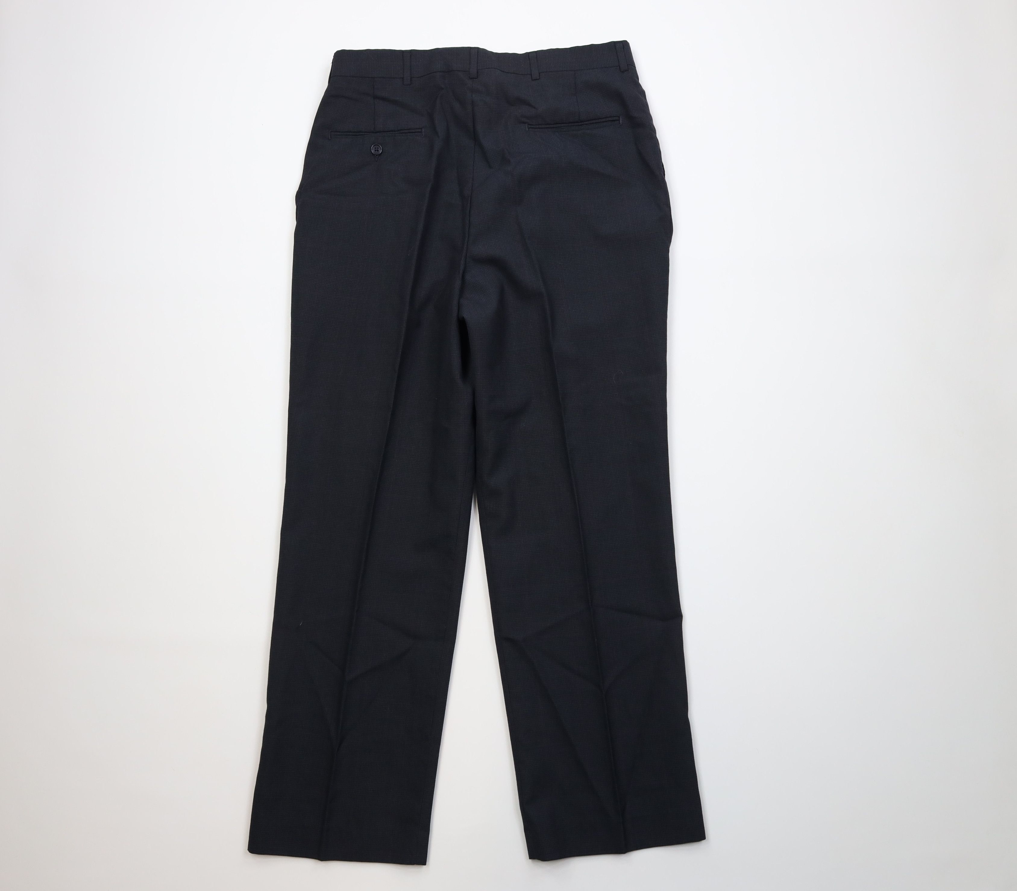 Vintage Vintage 90s Streetwear Wool Blend Wide Leg Chino Pants USA Size US 34 / EU 50 - 10 Thumbnail
