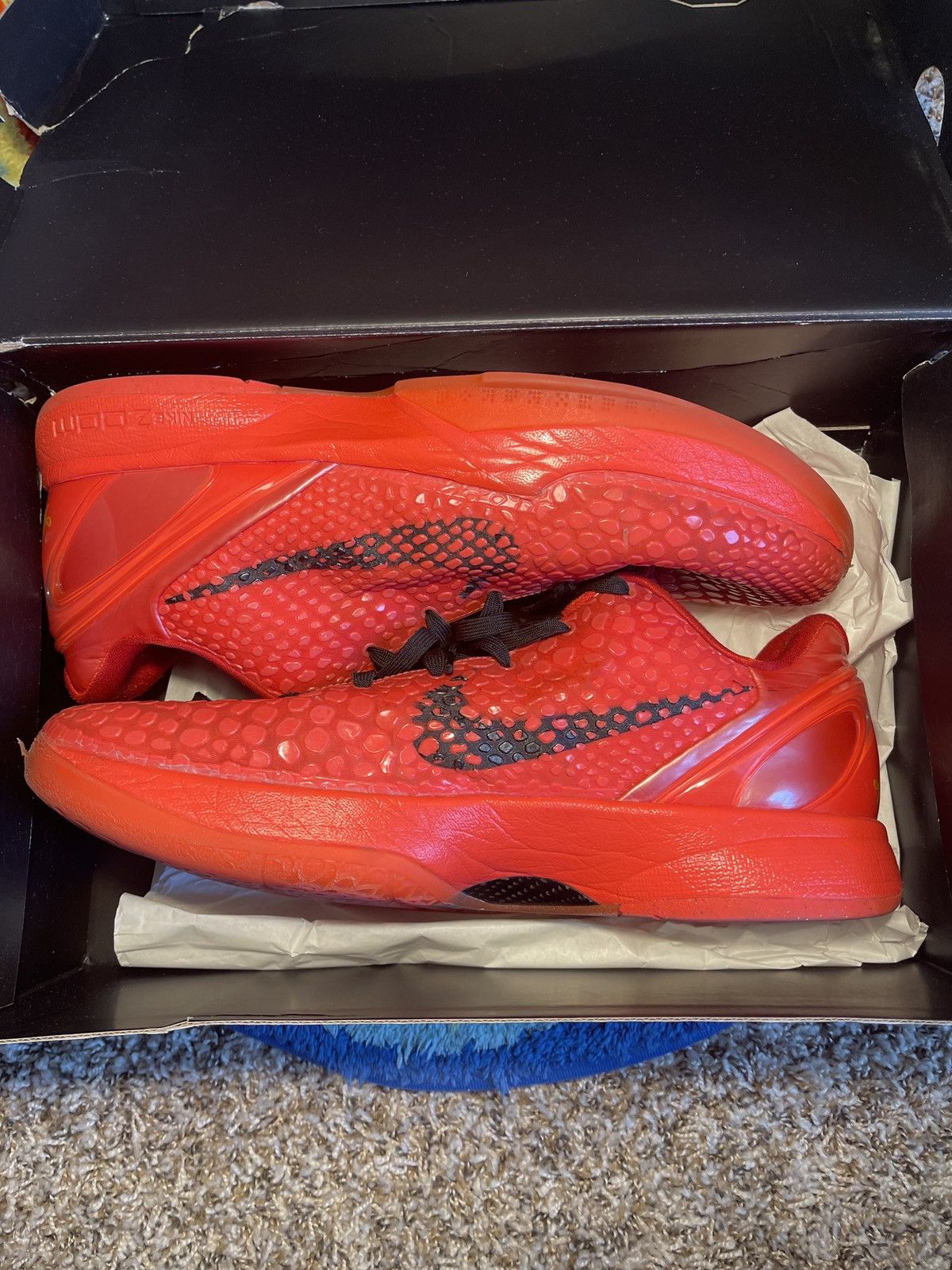 Nike Kobe VI Protro Reverse Grinch Size US 15 / EU 48 - 3 Thumbnail