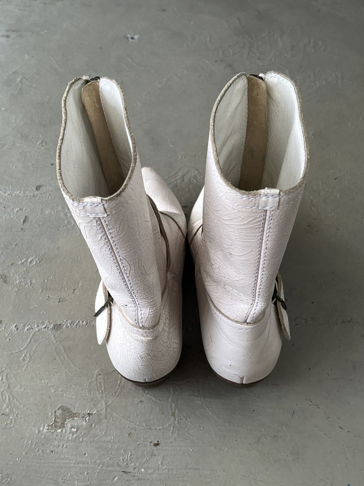 KMRii Issey Miyake Artisanal Margiela Style Leather Boots Size US 8.5 / IT 38.5 - 18 Thumbnail