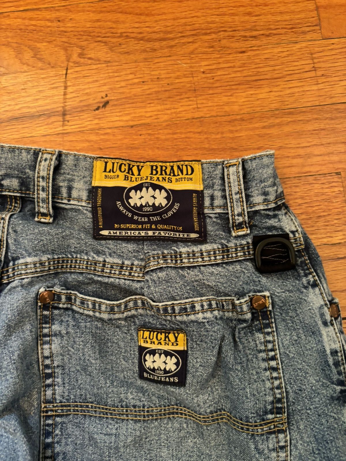 Japanese Brand × Lucky Brand × Vintage LUCKY BRAND MASSIVE DENIM Size US 36 / EU 52 - 5 Thumbnail
