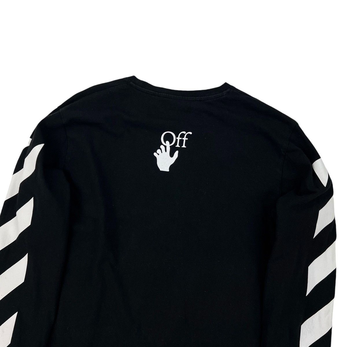 Off-White Off-White Caravaggio Black Long Sleeve T Shirt Size US S / EU 44-46 / 1 - 3 Thumbnail