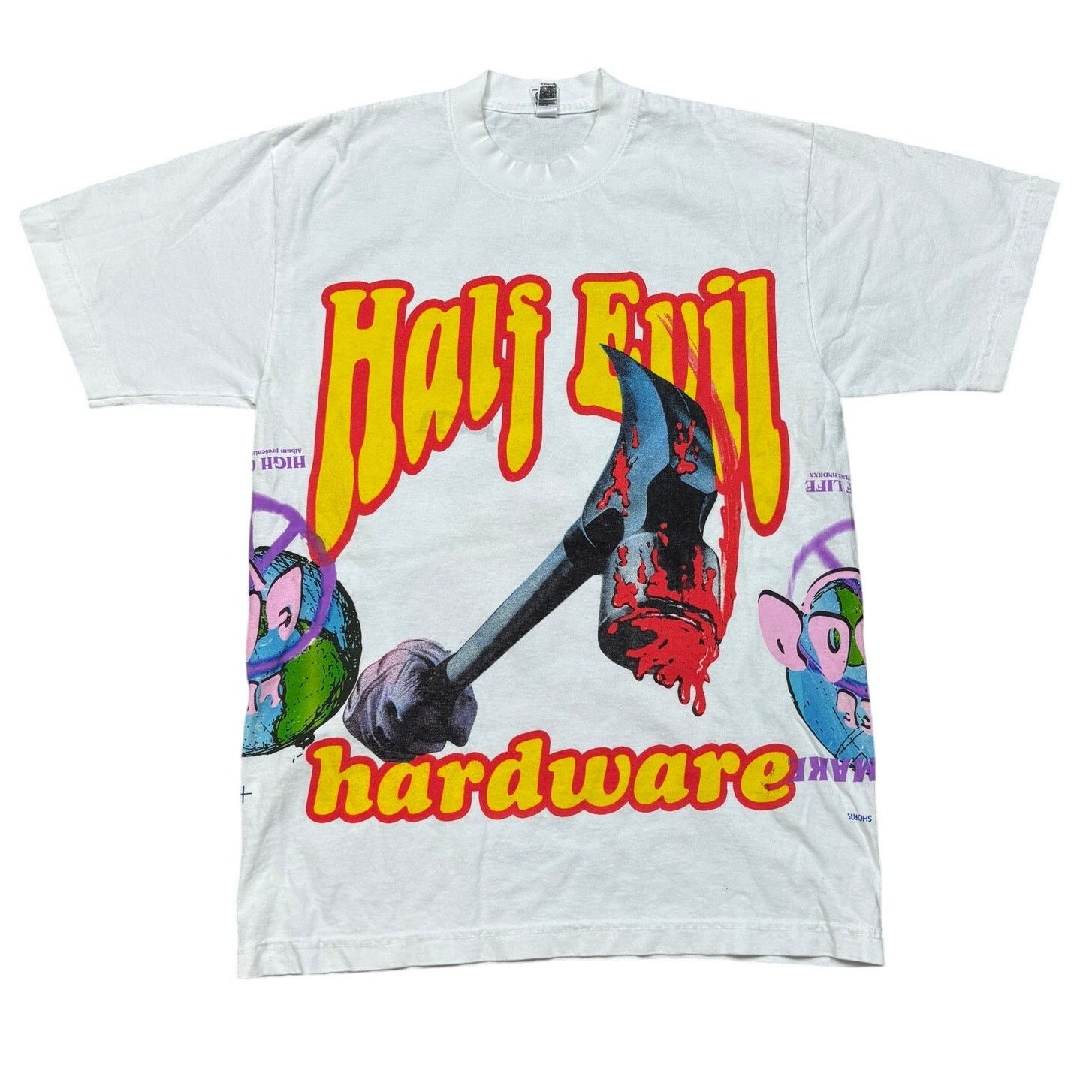 Half Evil Half Evil Hardware Get Lose Perv Graphic Shirt Men's S Y2K Size US S / EU 44-46 / 1 - 1 Thumbnail
