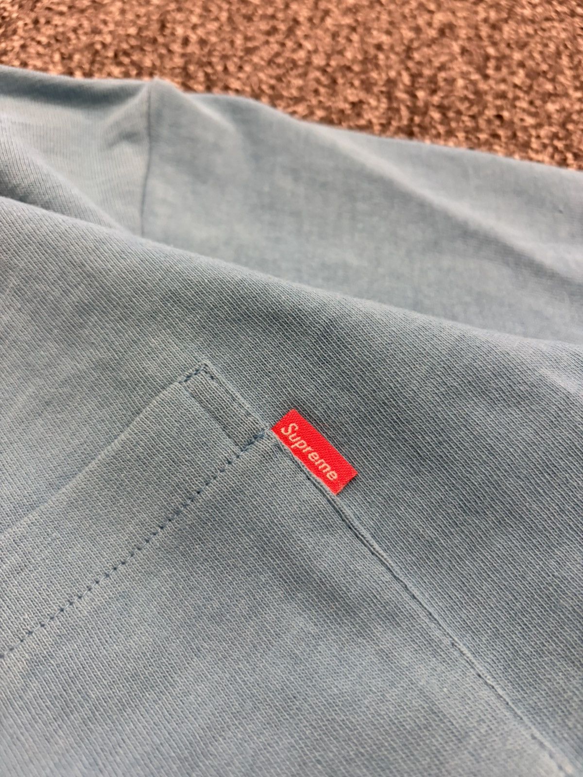 Supreme Supreme Small Box Logo Pocket Tee Size US M / EU 48-50 / 2 - 4 Thumbnail