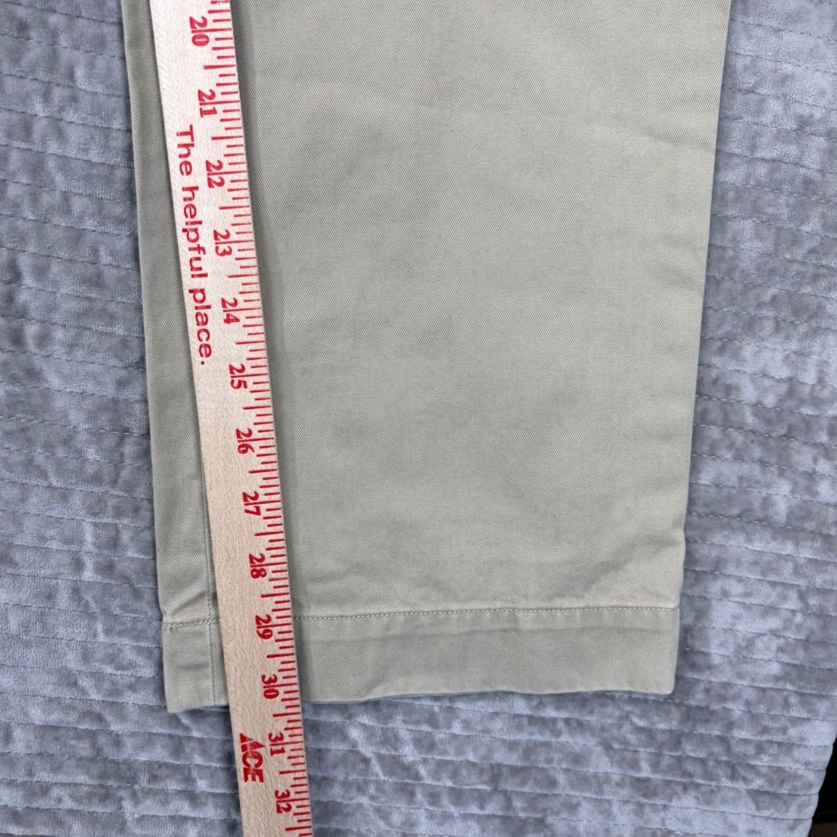 Polo Ralph Lauren Polo Ralph Lauren Suffield Pant Mens 36x32 Tan Khaki Chino Trousers Beige Cotton Slim Straight Pants Size US M / EU 48-50 / 2 - 4 Thumbnail