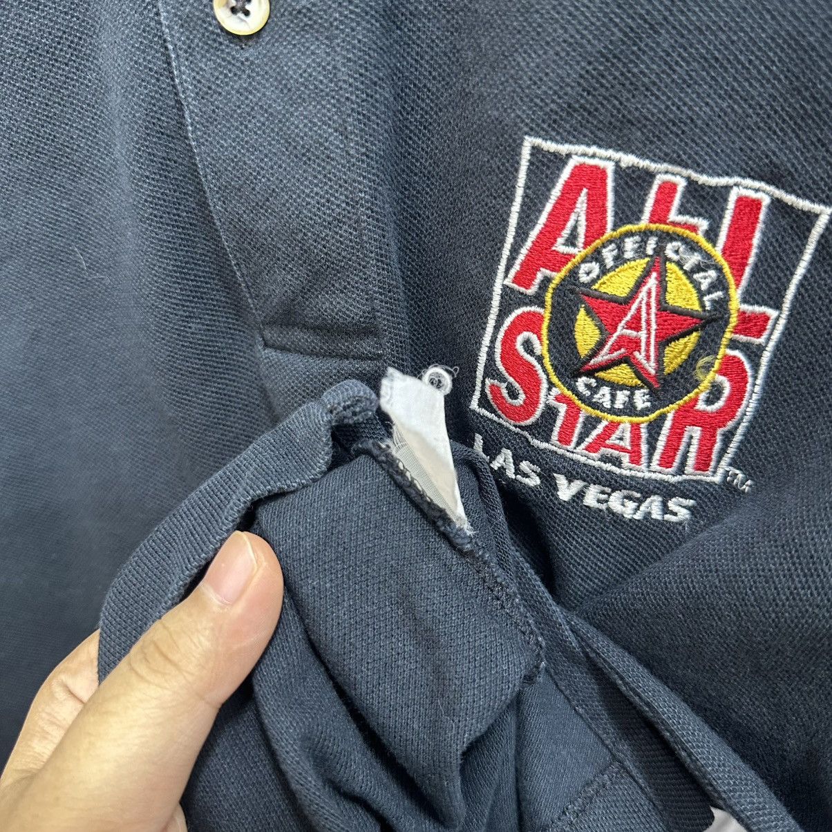Other × Vintage Vintage 90s All Star Cafe Polo Tee Size US S / EU 44-46 / 1 - 5 Thumbnail