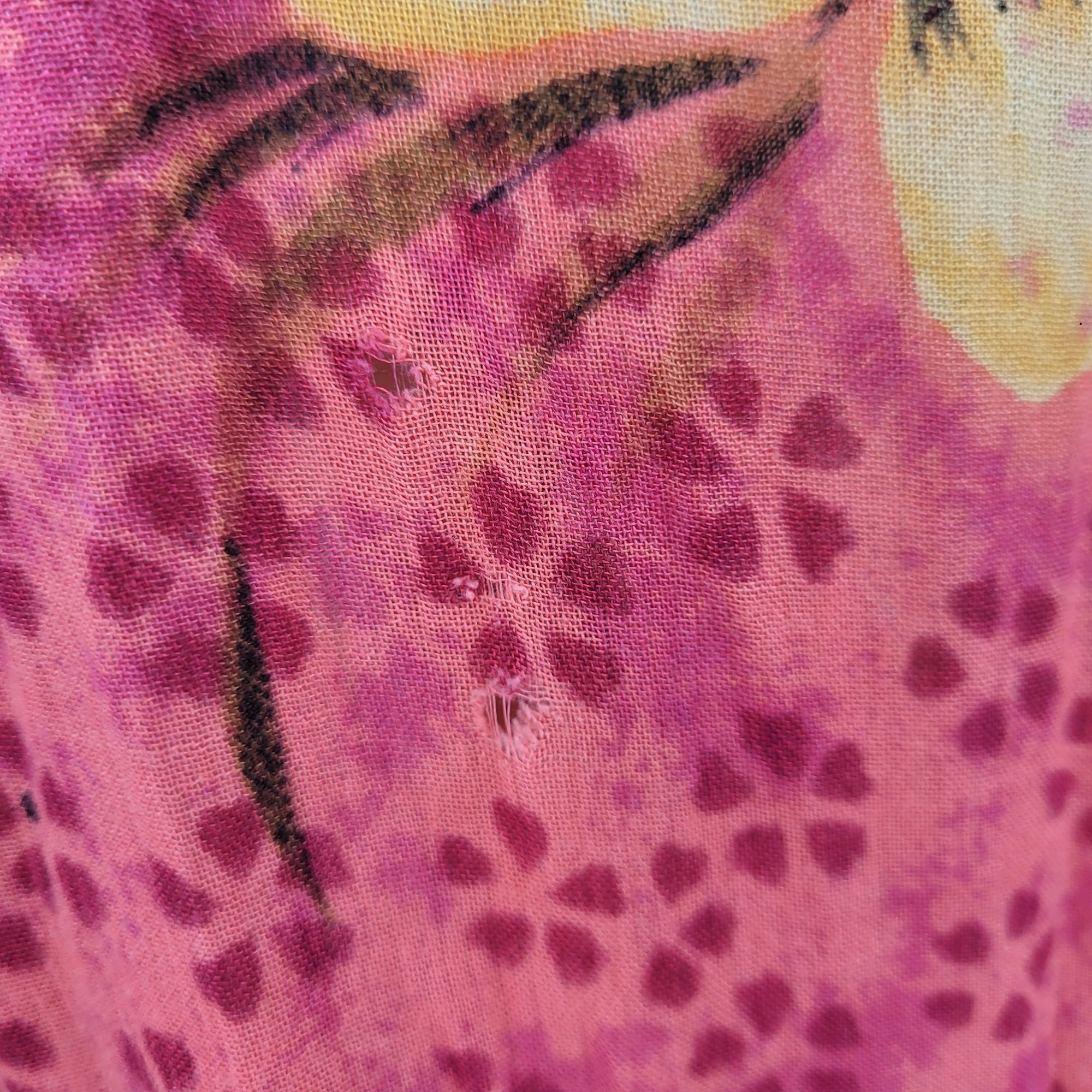 Vintage Vtg BILA Womens Pink Floral Crinkle Drop Waist Maxi Dress Sz Size L / US 10 / IT 46 - 11 Thumbnail