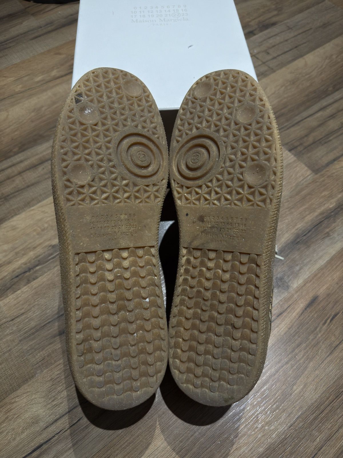 Maison Margiela Maison Margiela Natural Taped Gats Size US 11 / EU 44 - 6 Thumbnail