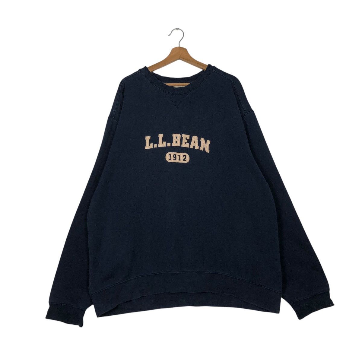 Japanese Brand × Vintage 📌Vintage Sweatshirt Crewneck L.L.Bean 1912 Big Logo Size US XL / EU 56 / 4 - 2 Thumbnail
