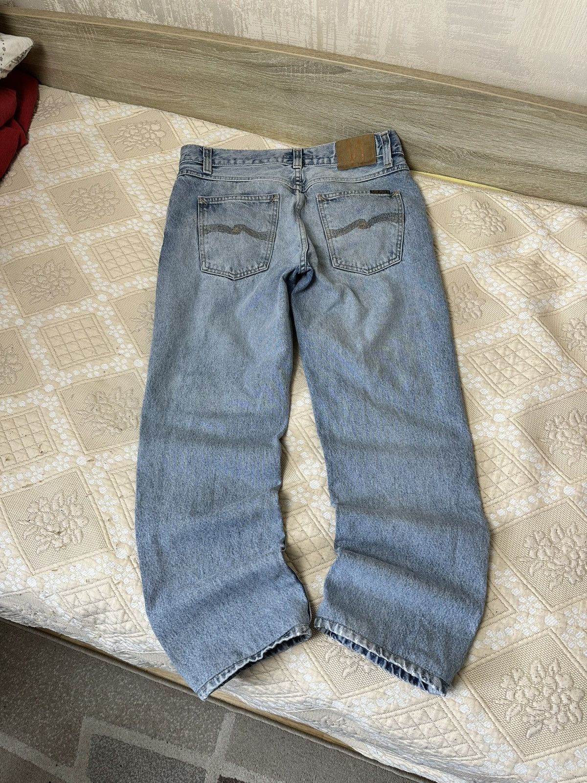 Nudie Jeans 🔥 Nudie Jeans Gritty Jackson Denim Pants Trousers Blue Rare Size US 31 - 1 Thumbnail