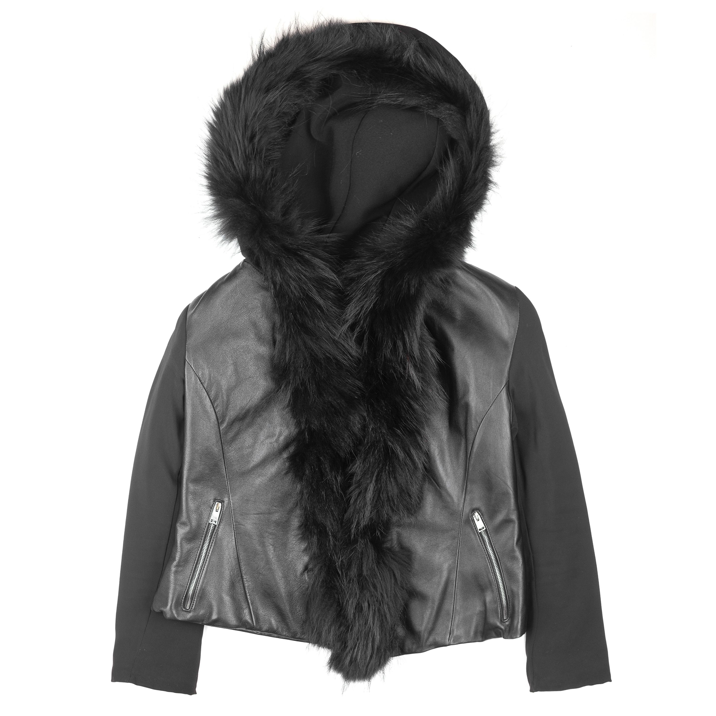 Cop Copine Cop Copine Black Fur Coat (S) Size S / US 4 / IT 40 - 5 Thumbnail