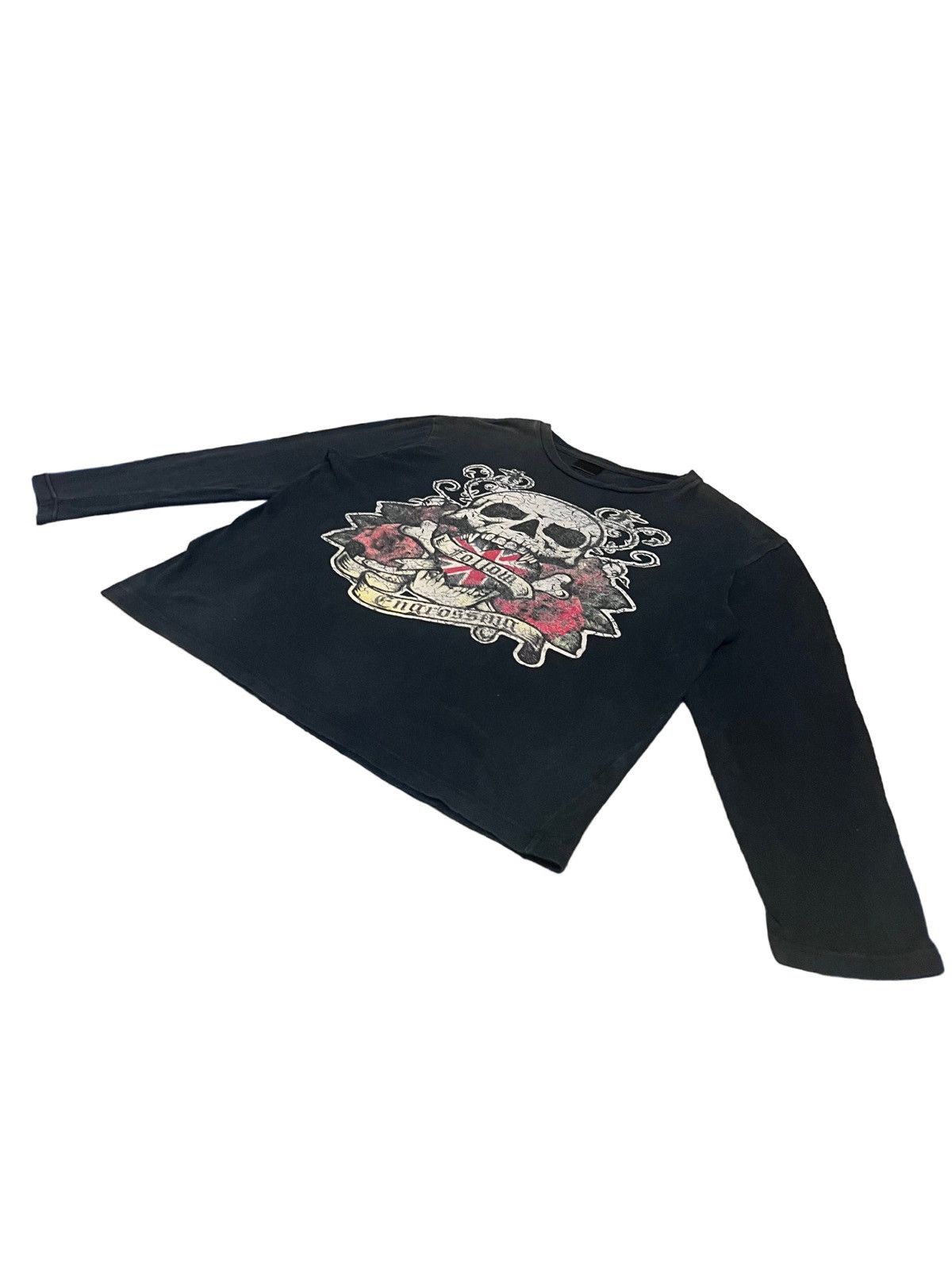 Other Vintage Space Opera Skull Imprint Long Sleeve T-Shirt Size US XL / EU 56 / 4 - 3 Thumbnail