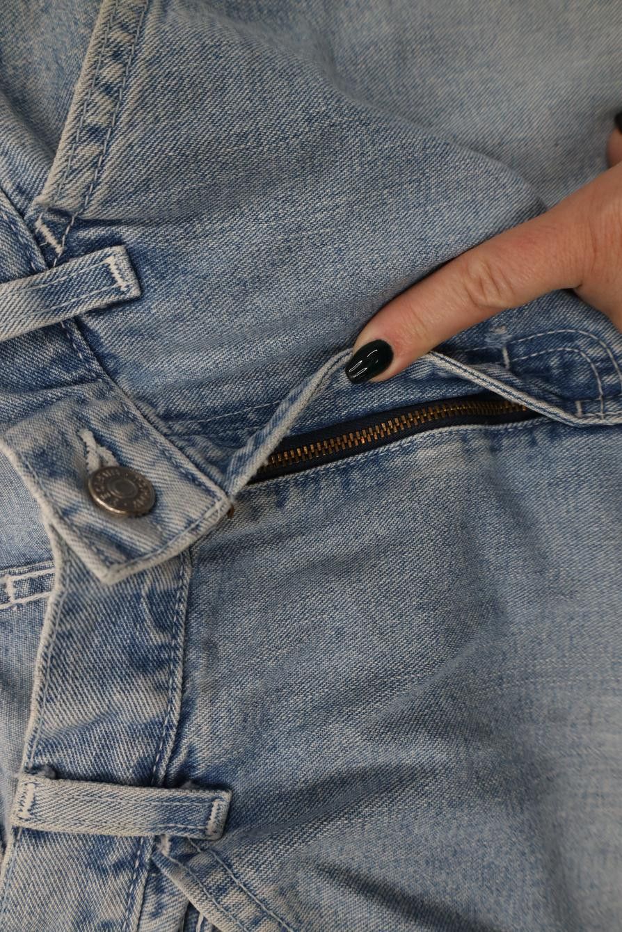 Tommy Hilfiger Vintage Y2K 2001 Tommy Hilfiger Wide Leg Carpenter Jeans Size 36" / US 14 / IT 50 - 9 Thumbnail