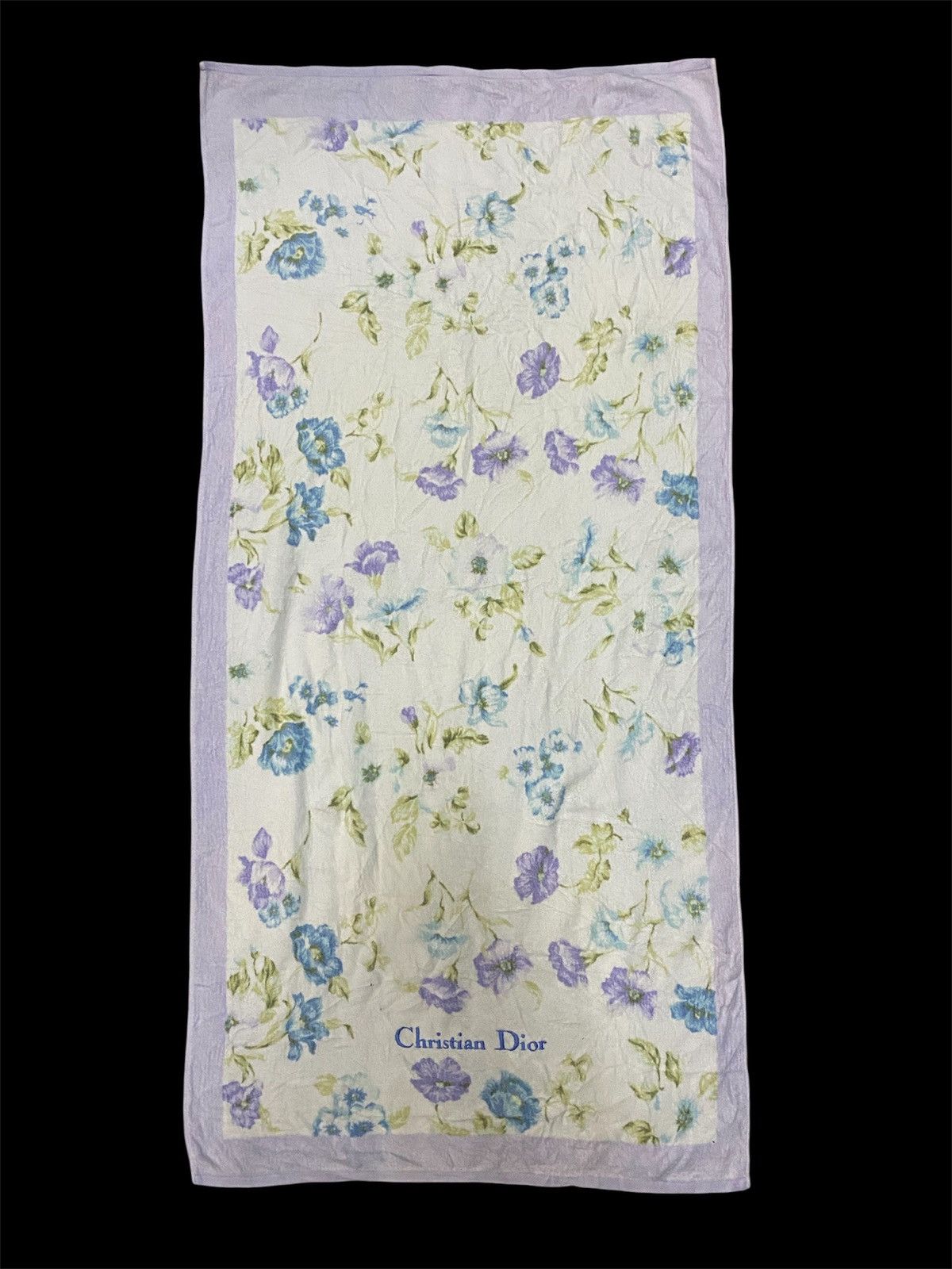 Christian Dior Monsieur Christian Dior Multicolour Floral Pattern Towel Size ONE SIZE - 1 Thumbnail