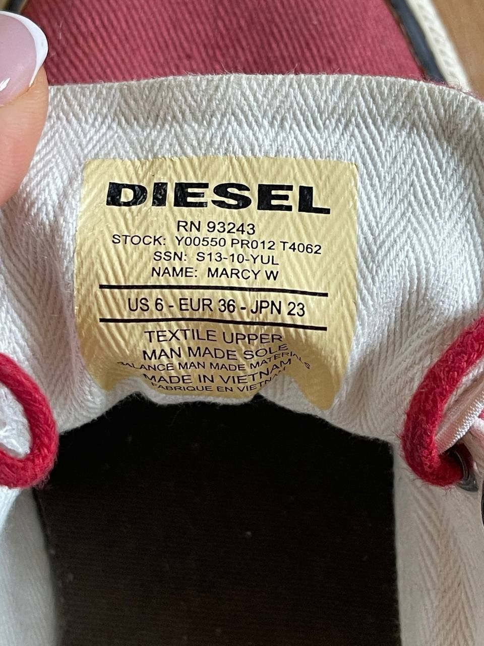 Diesel × Vintage Diesel Marcy Shoes Size US 5 / IT 35 - 11 Thumbnail