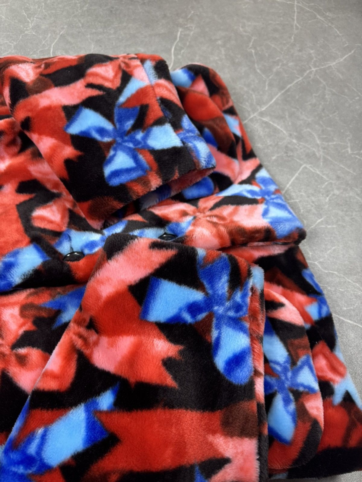 Comme des Garcons COMME des GARÇONS Bow Print Blanket Jacket Japan Size S Size S / US 4 / IT 40 - 4 Thumbnail