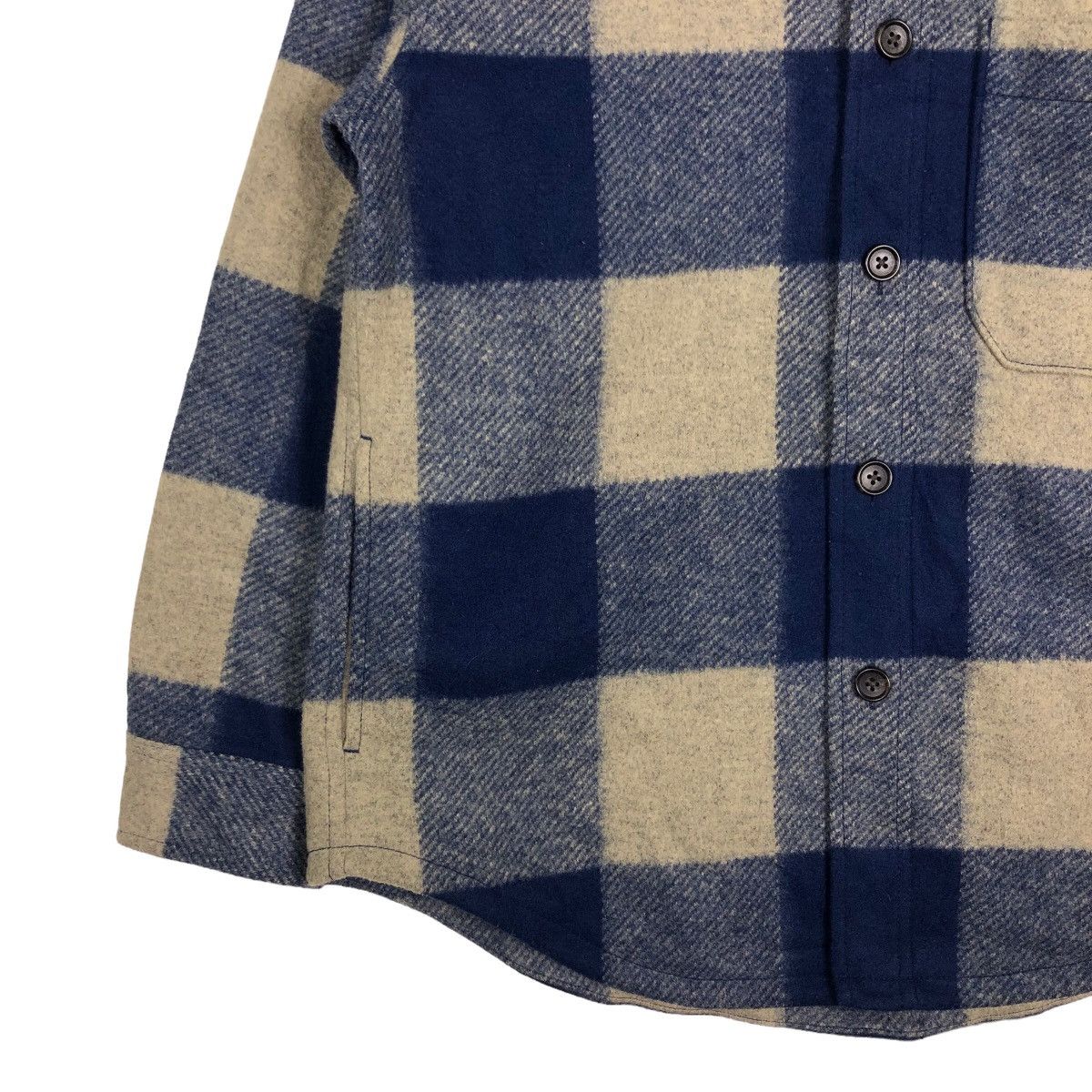 Japanese Brand 🔥Vintage Wool Flannel Jacket Tartan Uniqlo Issey Miyake Size US M / EU 48-50 / 2 - 4 Thumbnail