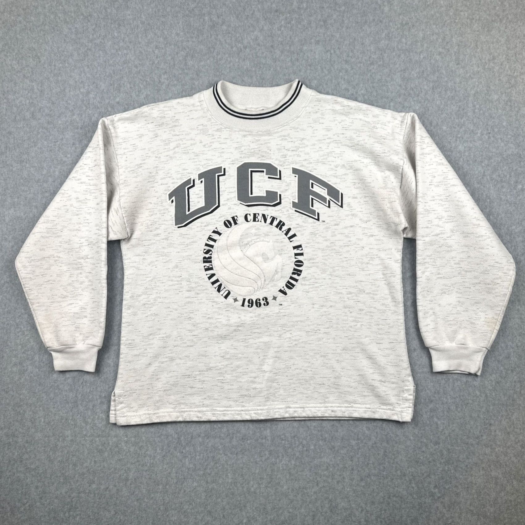 Vintage VINTAGE UCF Sweatshirt M Crew Neck 90s Graphic Print Gray Mens Size US M / EU 48-50 / 2 - 2 Thumbnail