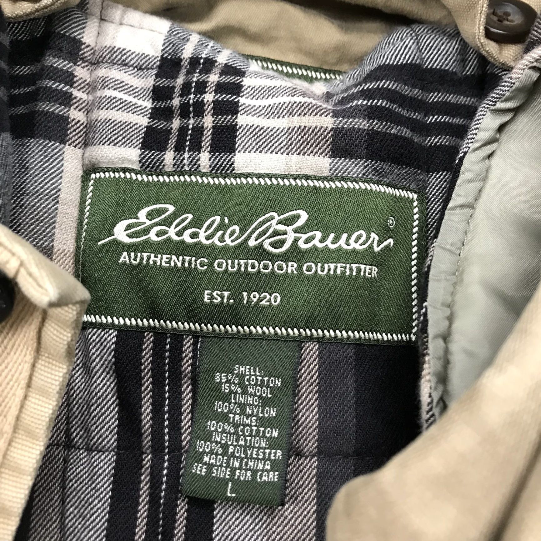 Eddie Bauer VINTAGE Eddie Bauer Jacket Mens L Brown Barn Chore Coat Heavy Workwear Size US L / EU 52-54 / 3 - 5 Thumbnail