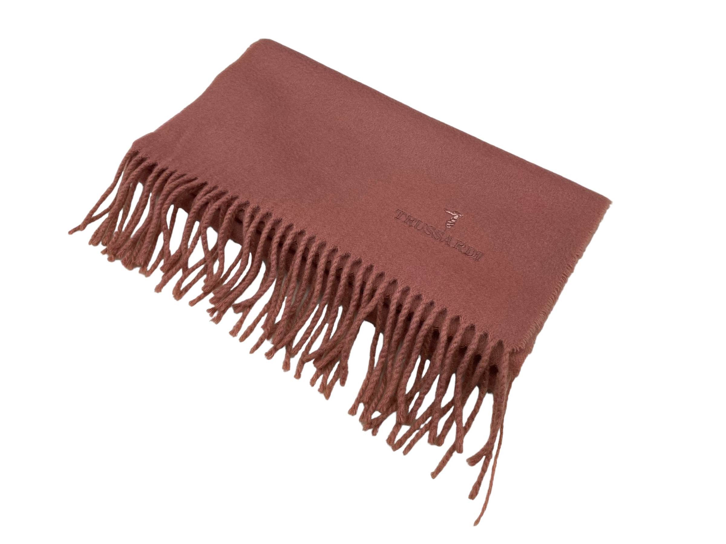Trussardi × Vintage Trussardi Pure Cashmere Vintage Scarf Size ONE SIZE - 3 Thumbnail