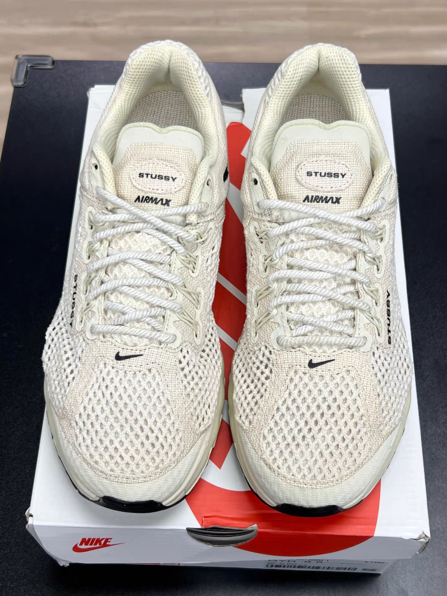 Nike Nike × Stüssy Air Max 2013 "Fossil" K15 Size US 10 / EU 43 - 3 Thumbnail