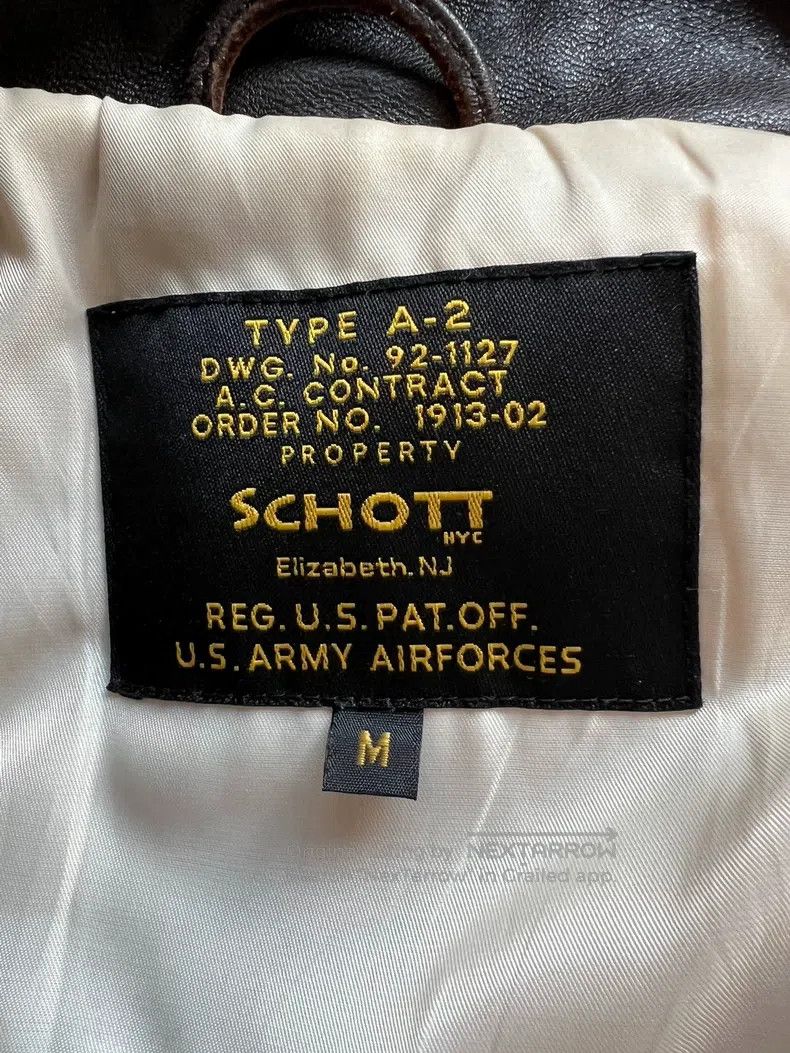 Schott Schott A2 bomber jacket Size US M / EU 48-50 / 2 - 8 Thumbnail