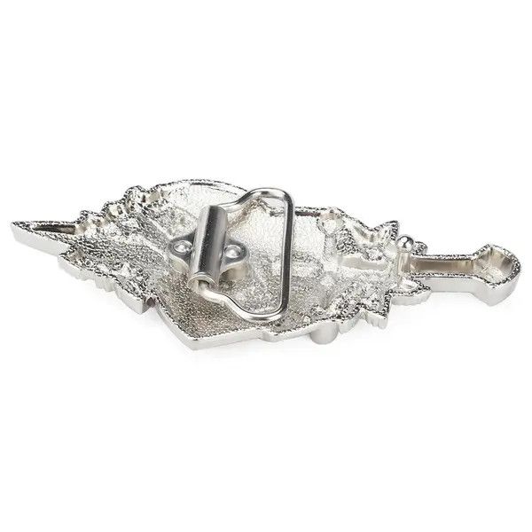 VIBE Silver Color White Belt Love Hunter Belt Punk Rock Gothic Size ONE SIZE - 5 Thumbnail
