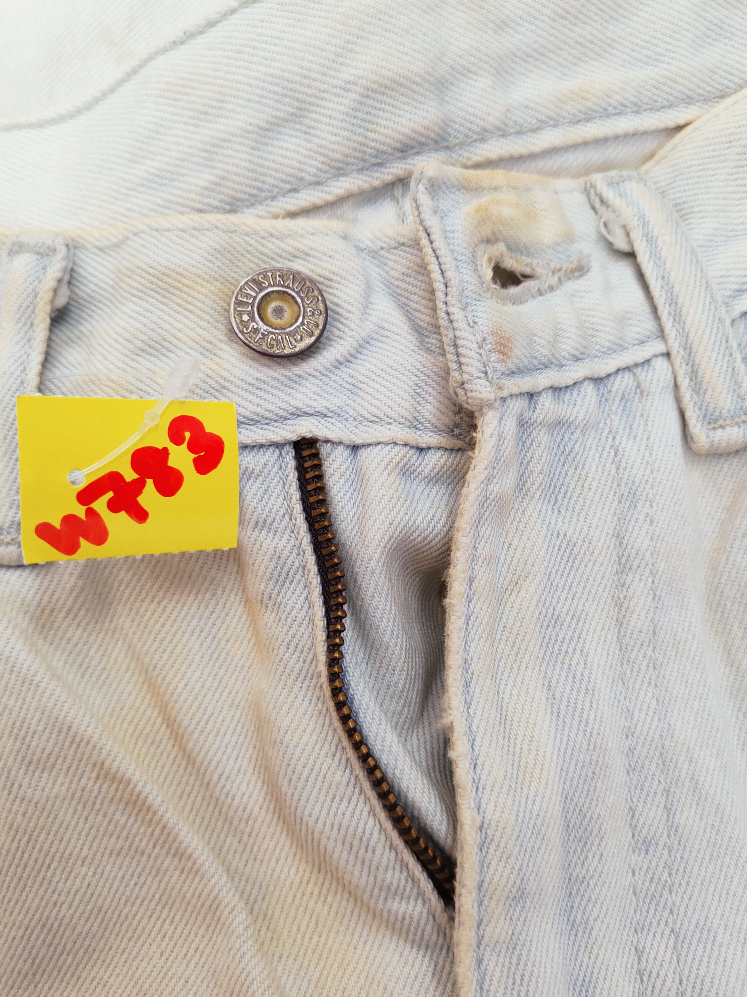 Levi's Levi's Blue Faded Distressed Ripped Jeans #W783 Size US 32 / EU 48 - 20 Thumbnail