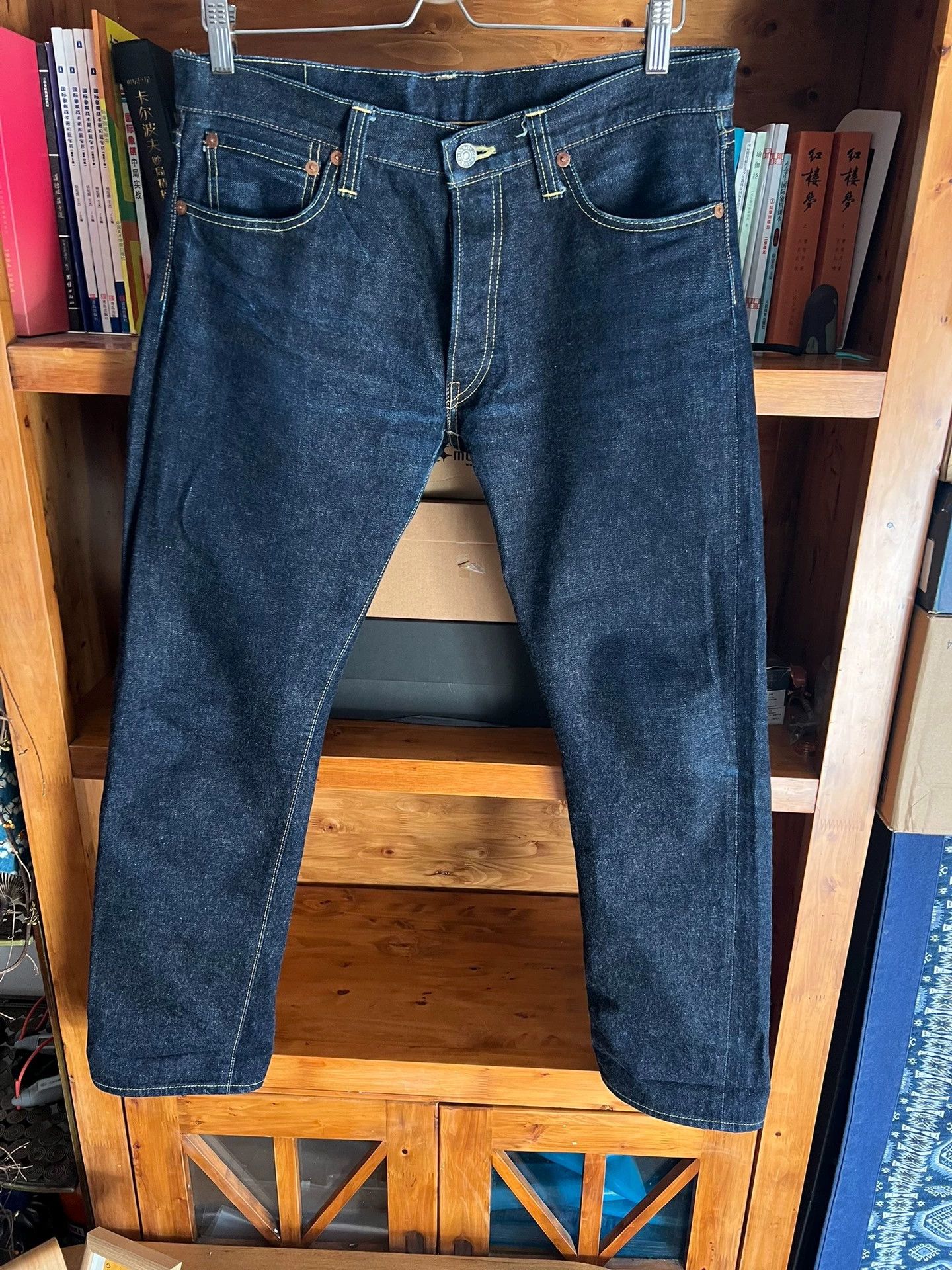 Other Joe McCoy&Co 906S Japan Selvedge Denim Straight Jean Size US 33 - 2 Thumbnail