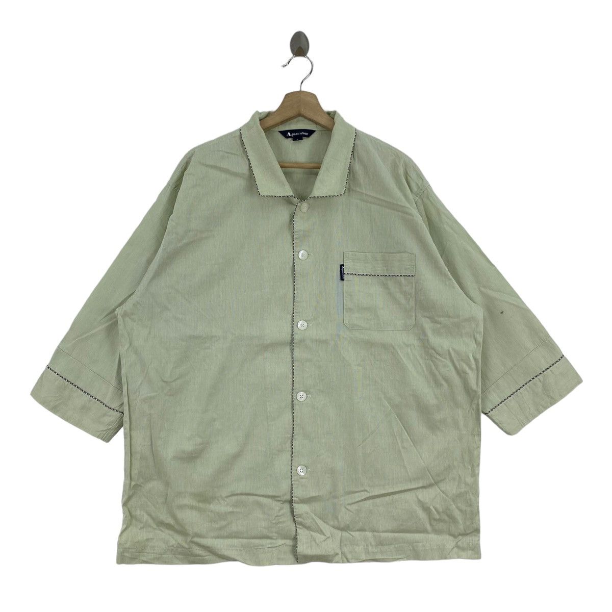 Aquascutum Vintage AQUASCUTUM British Brand Button Up Casual Long Size US XXL / EU 58 / 5 - 1 Thumbnail