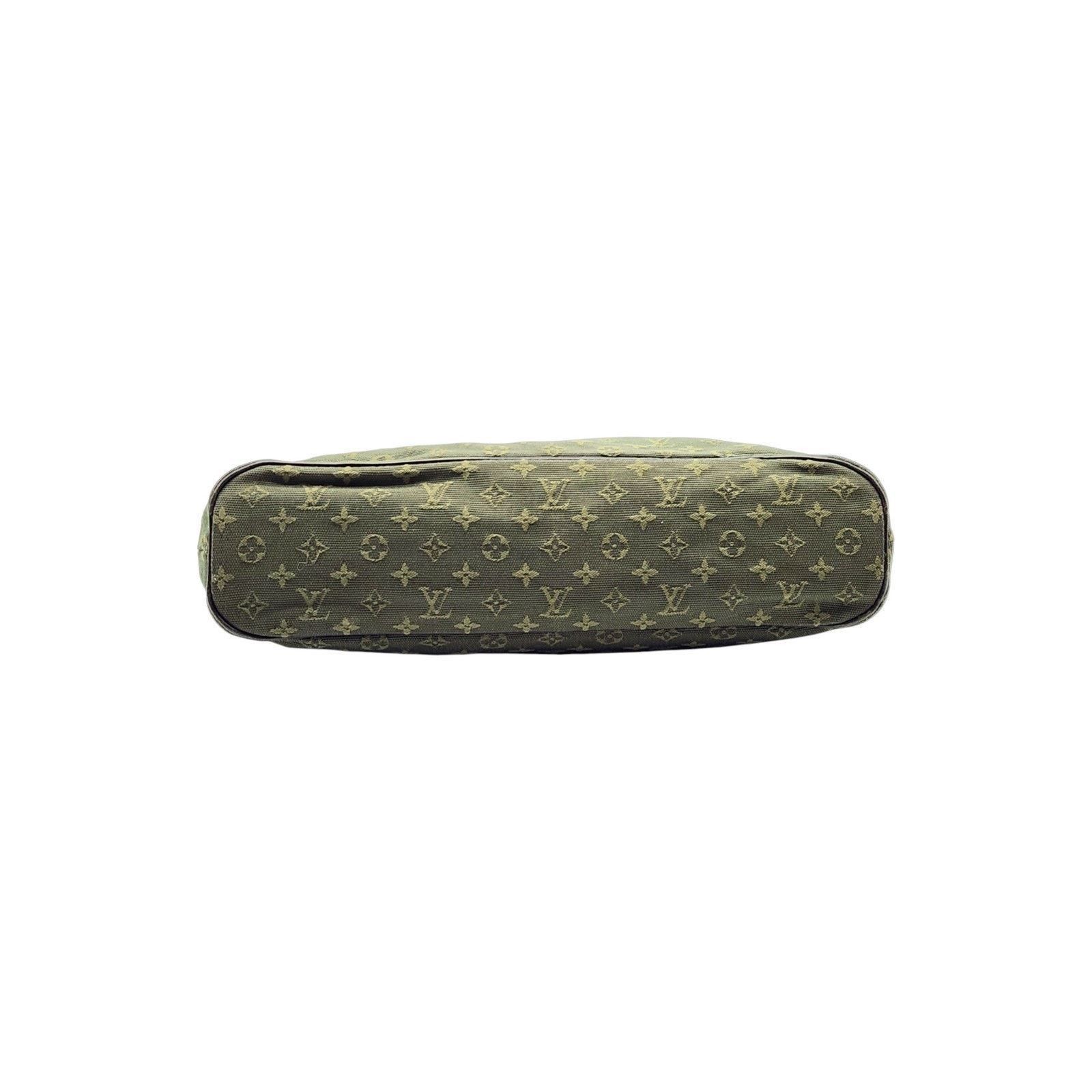 Louis Vuitton Khaki Green Monogram Mini Lin Lucille PM Bag Size ONE SIZE - 4 Thumbnail