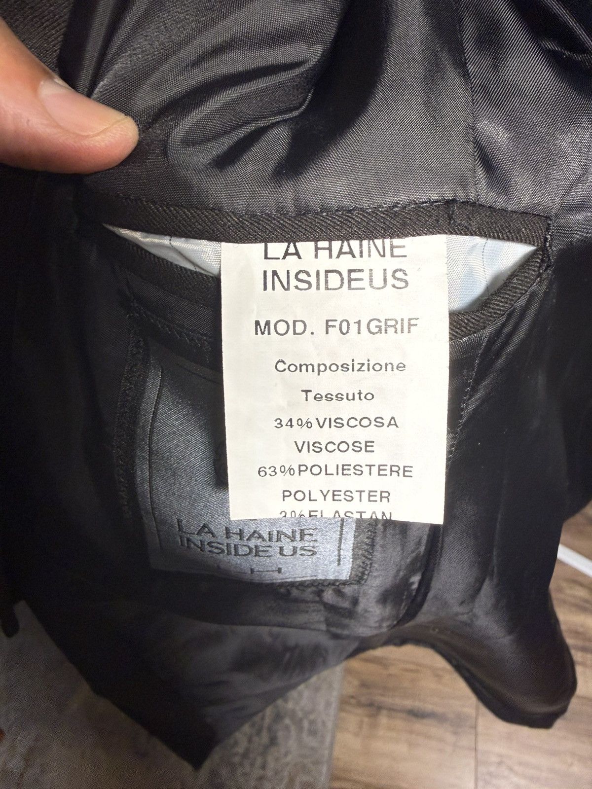 La Haine Inside Us LA Haine inside us Size 40R - 6 Thumbnail