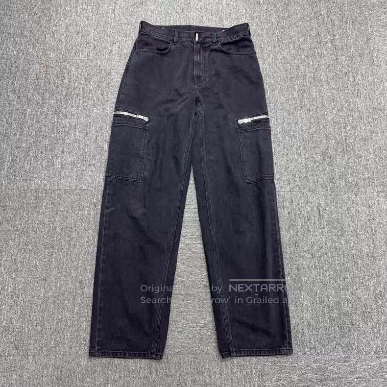 Givenchy Givenchy Size30 Zipper Denim Pants Size US 30 / EU 46 - 1 Thumbnail