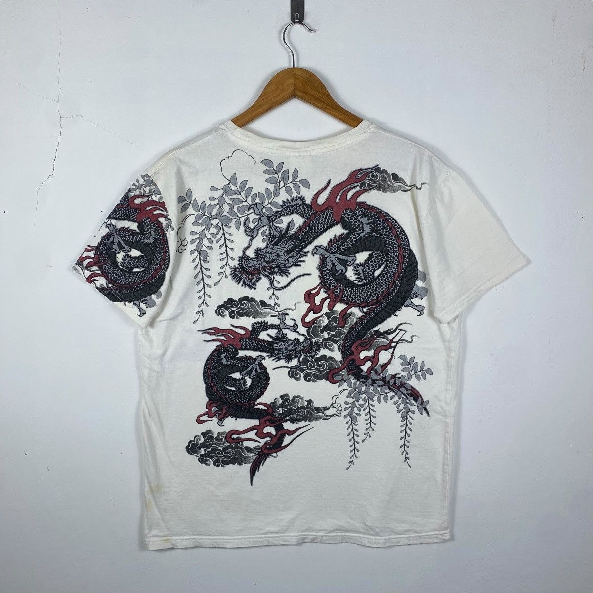 Japanese Brand Japanese Brand CURE ALL Dragon Creature Graphic Tee Shirt Size US L / EU 52-54 / 3 - 5 Thumbnail