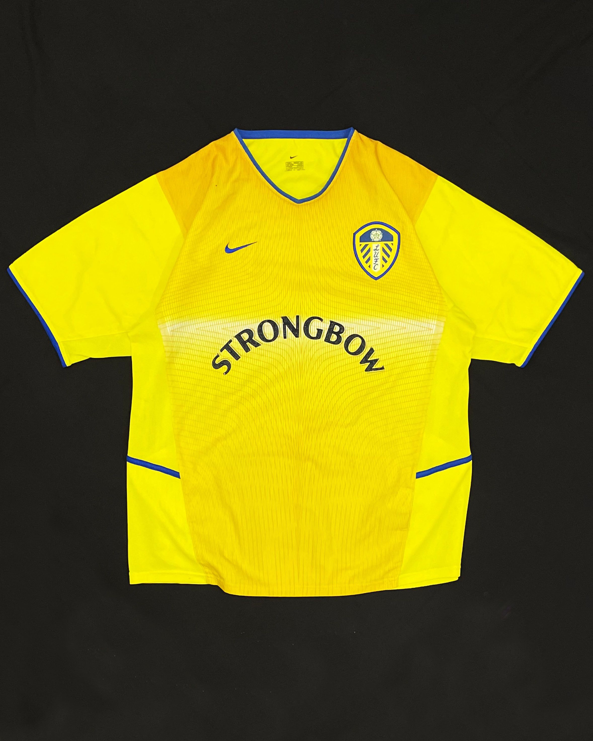 Nike Leeds United Away Kit 2002 2003 Size US L / EU 52-54 / 3 - 1 Thumbnail