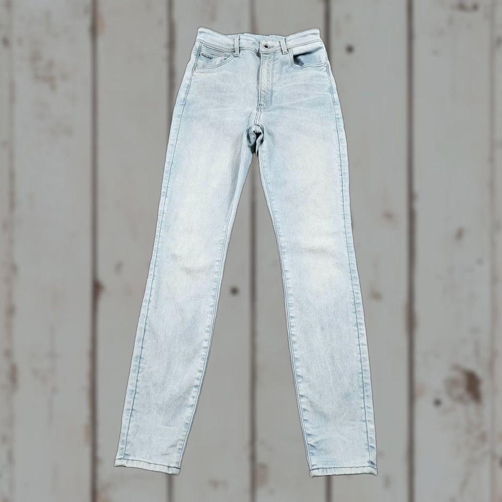 G-Star G-Star Raw Jeans Women 26 Gray High Rise Skinny Stretch Kafey 28 Inseam Size 26" / US 2 / IT 38 - 1 Thumbnail