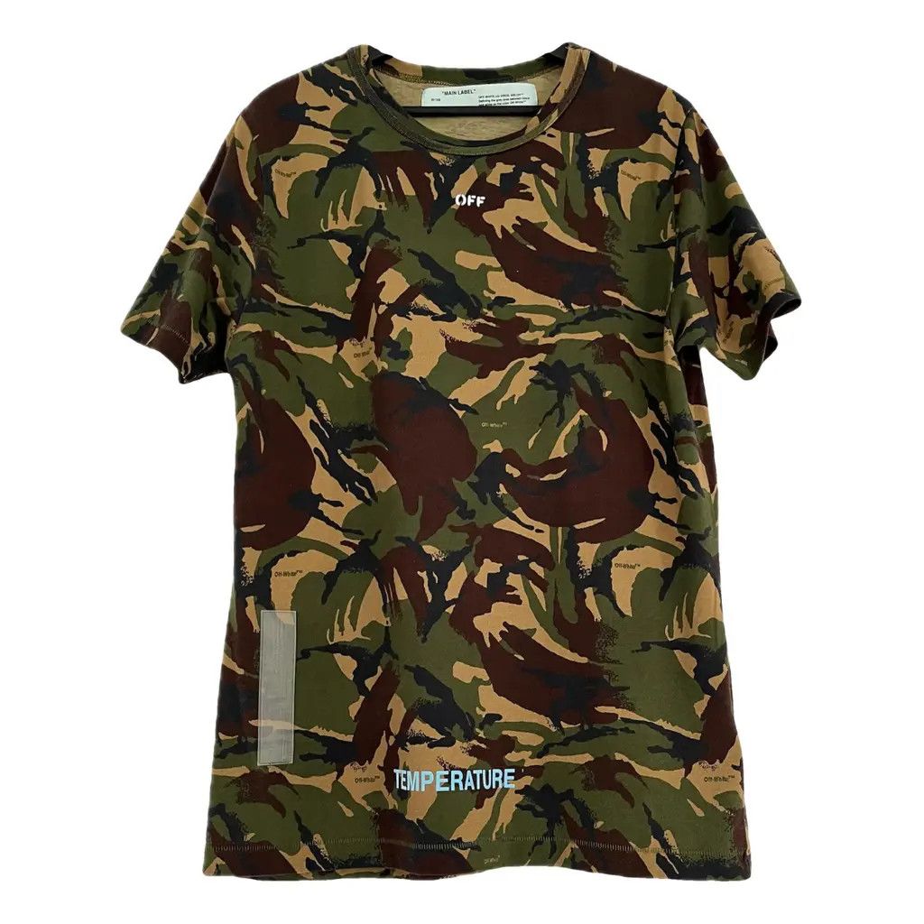 Off-White × Virgil Abloh OFF-WHITE c/o Virgil Abloh Camouflage Arrows T-Shirt - L Size US L / EU 52-54 / 3 - 1 Thumbnail
