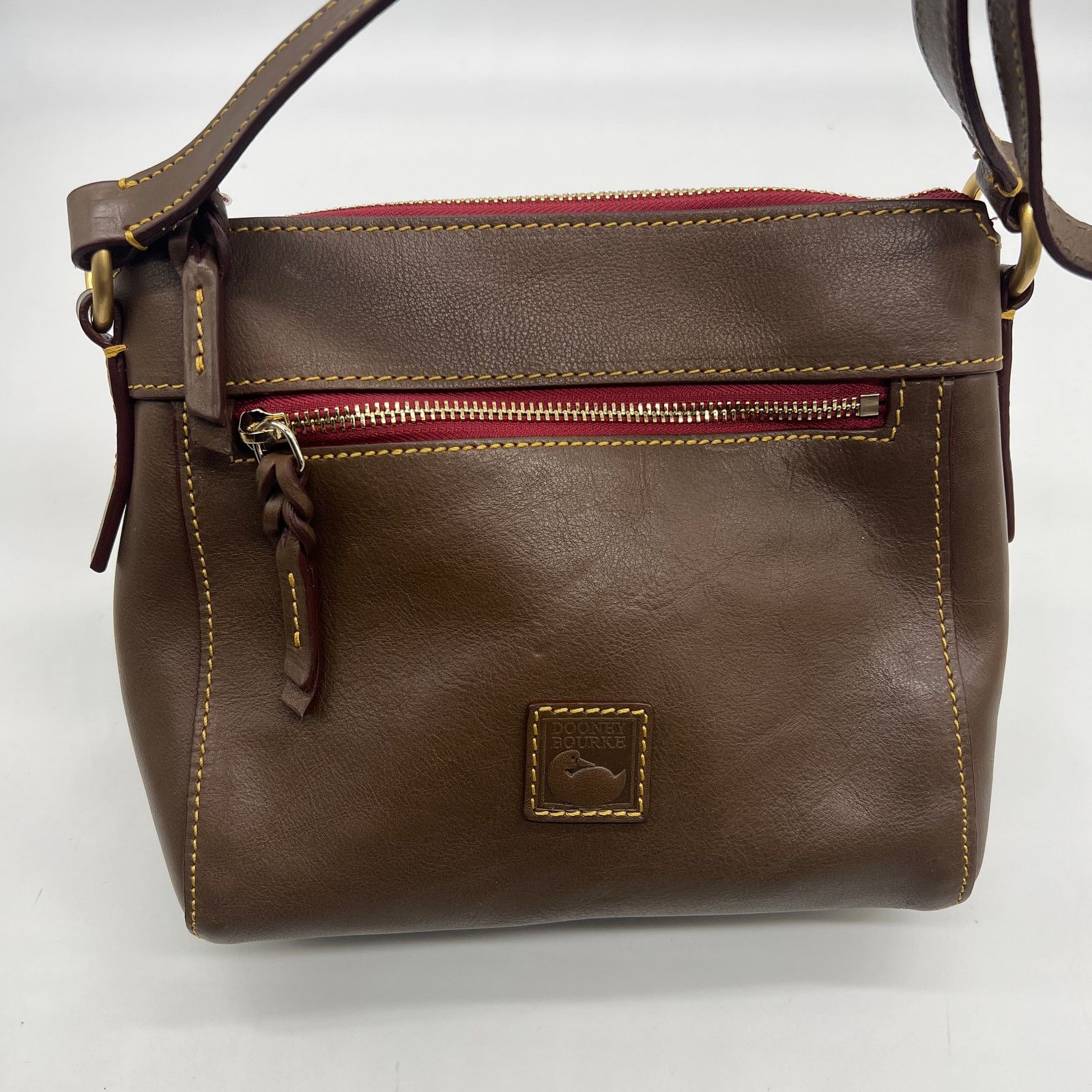 Dooney & Bourke Dooney & Bourke Florentine Leather Allison Crossbody Size ONE SIZE - 12 Thumbnail