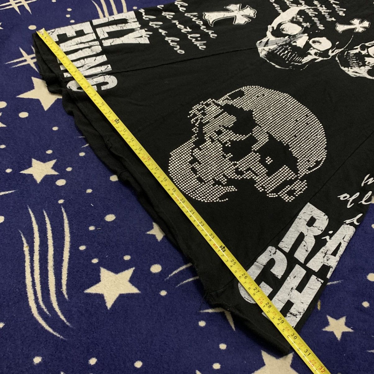 Japanese Brand M.K.R Gothic Skull Print Hooded Overall Dress Size XS / US 0-2 / IT 36-38 - 17 Thumbnail