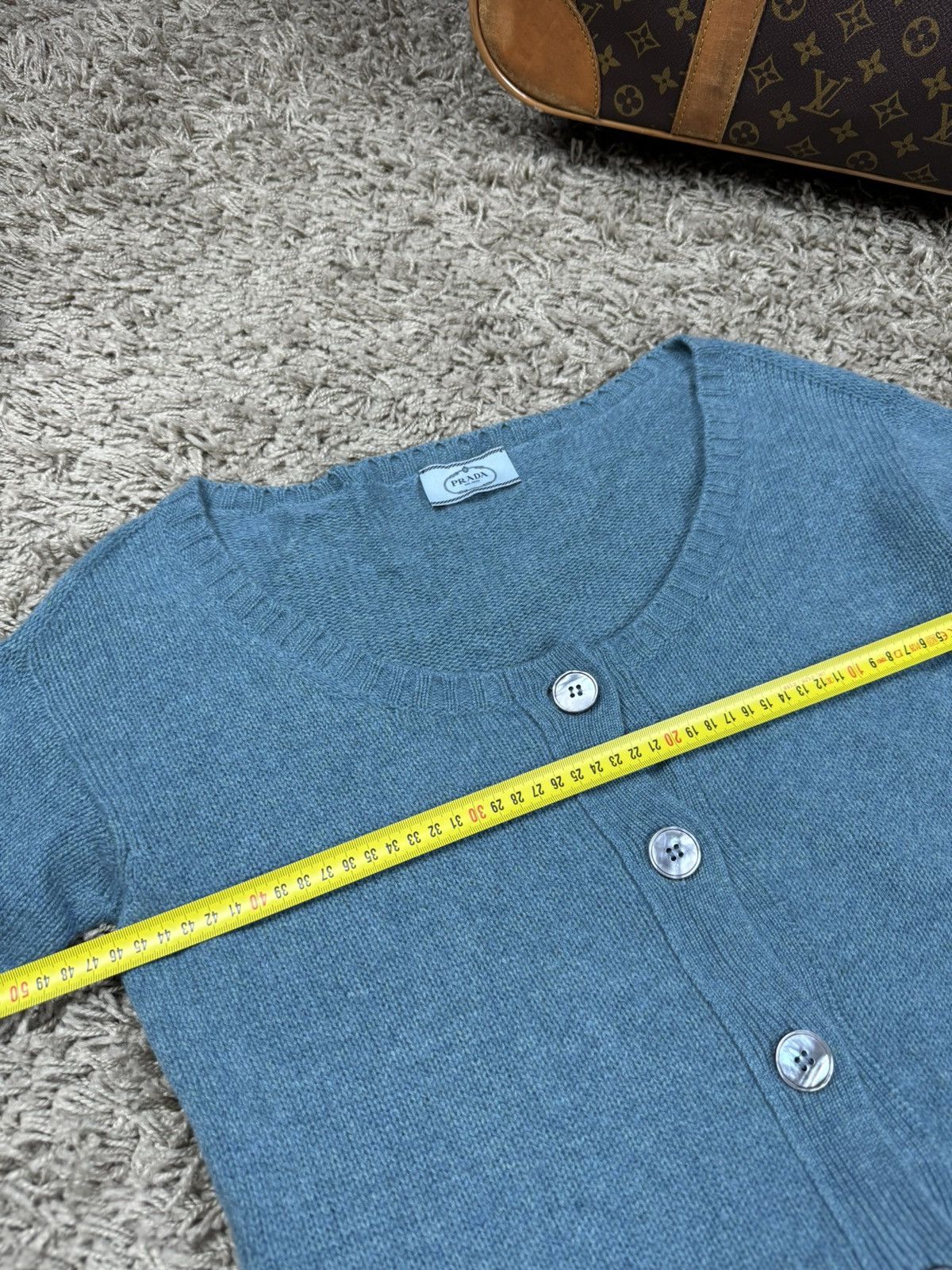 Autumn Cashmere × Prada × Vintage Pretty cashmere sweater Prada original casual luxury item Size M / US 6-8 / IT 42-44 - 5 Thumbnail
