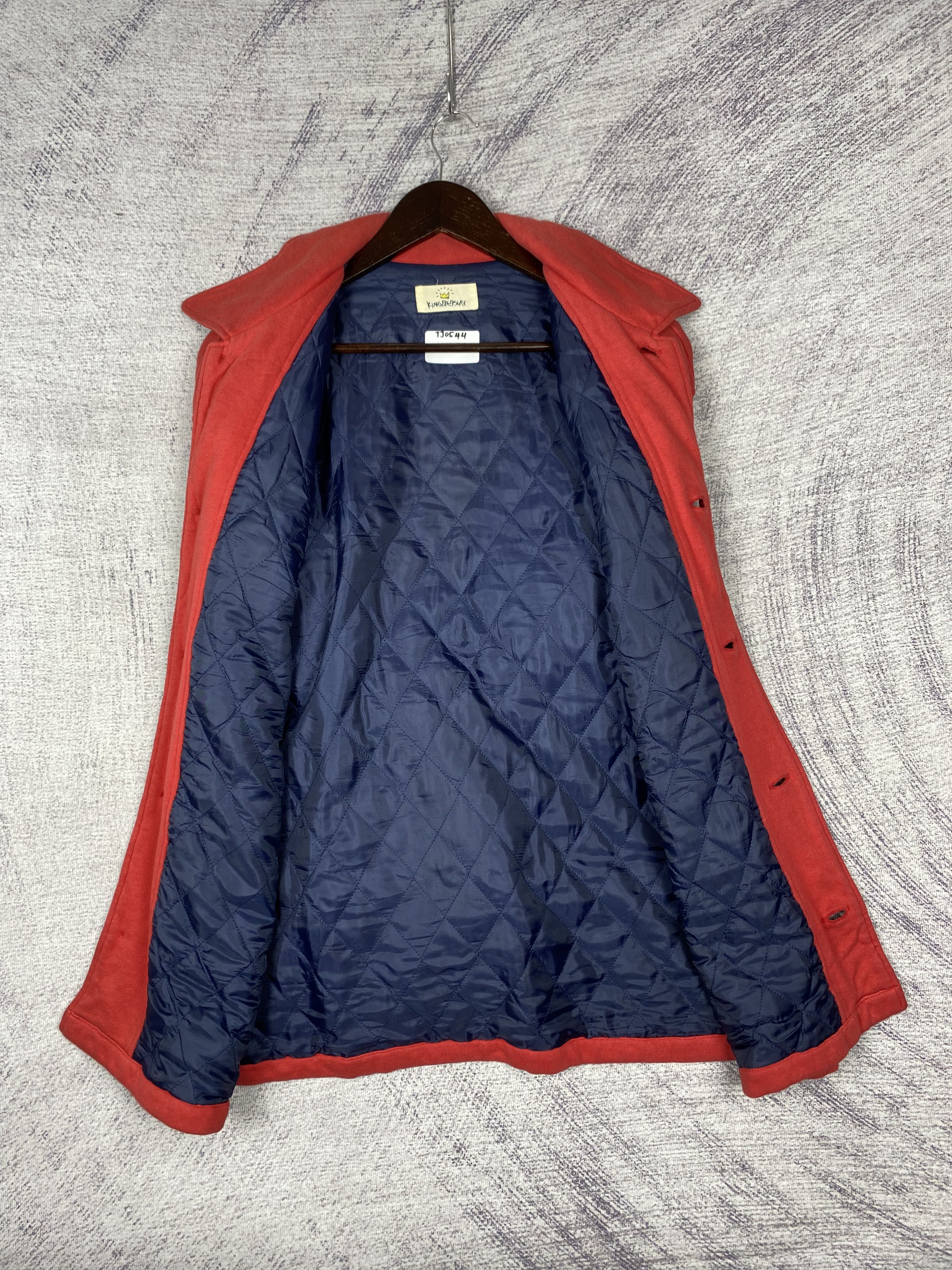 Japanese Brand Vintage King Pleasure Button Up Quilted Lining Field Jacket Size US L / EU 52-54 / 3 - 6 Thumbnail