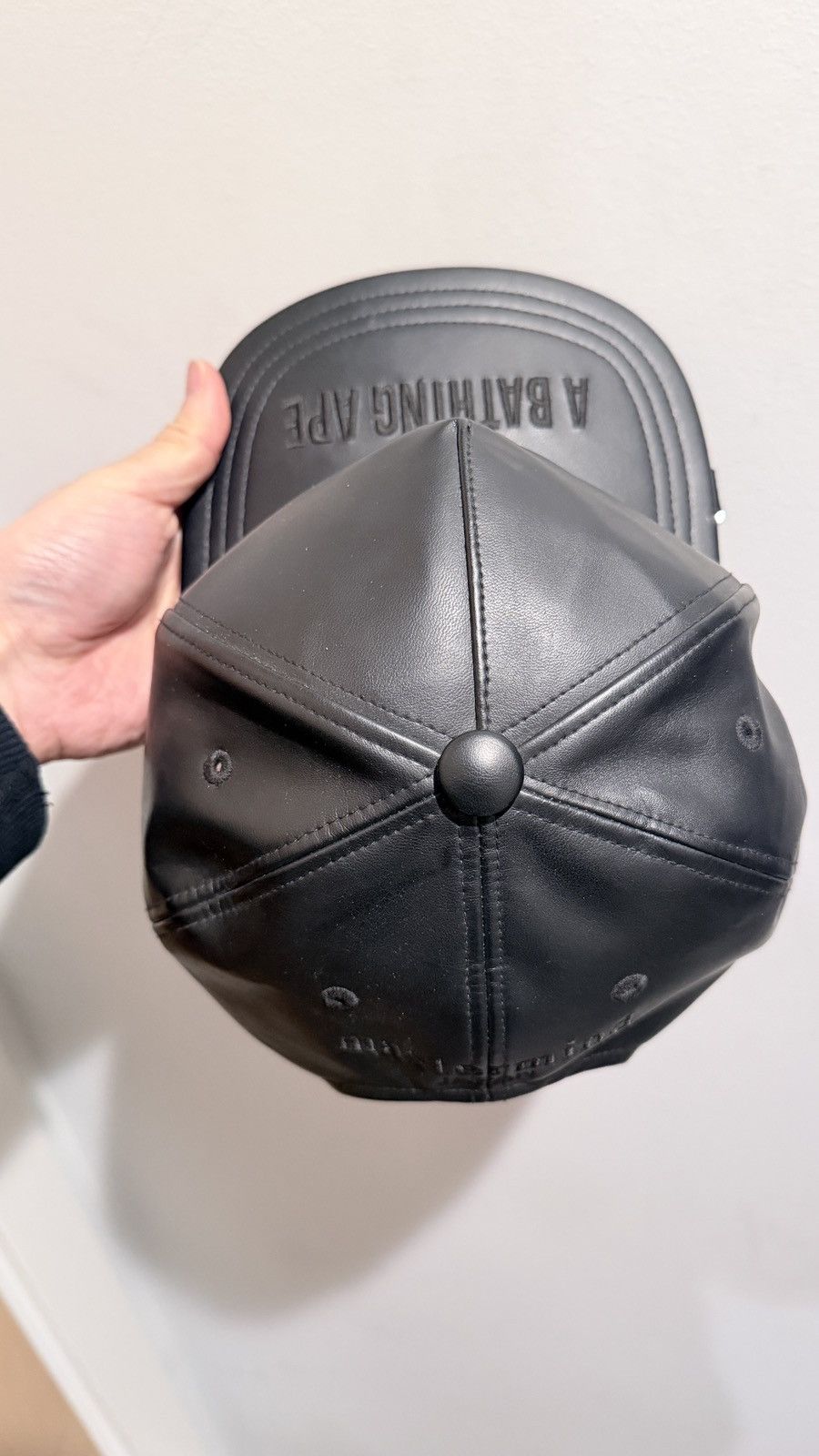 Bape × Mastermind Japan BAPE x Mastermind Japan Black Cap (2016) – EXTREMELY RARE Size ONE SIZE - 5 Thumbnail
