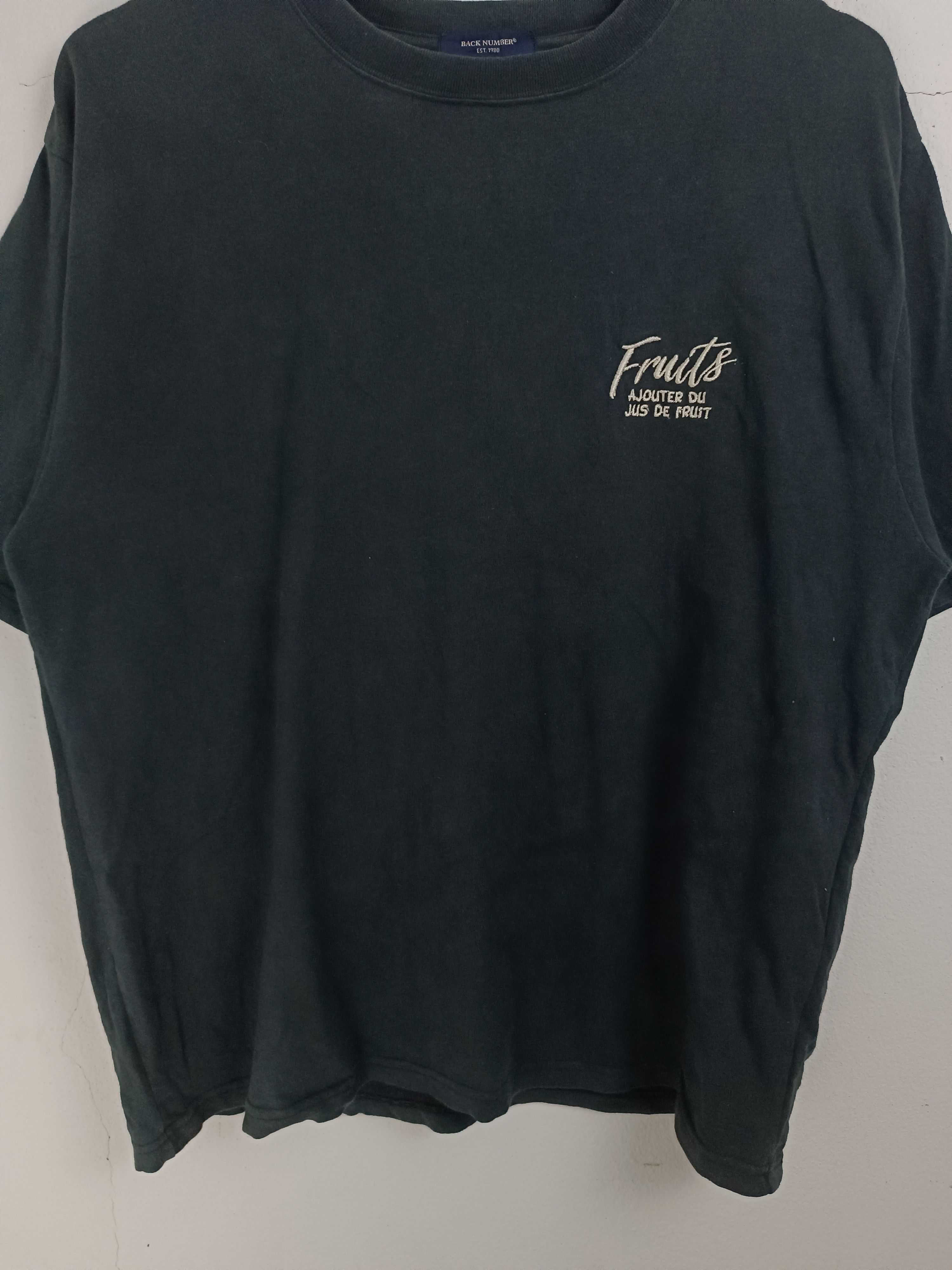 Japanese Brand VINTAGE BACK NUMBER COCKTAIL DE FRUIT EMBROIDERY VERY RARE Size US L / EU 52-54 / 3 - 17 Thumbnail