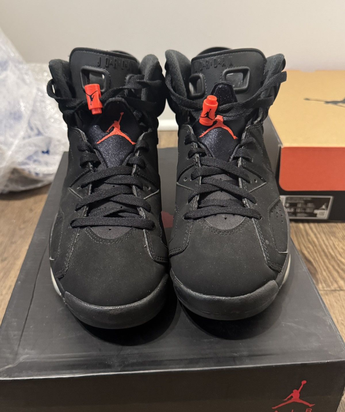 Jordan Brand Jordan 6 Retro - Infrared (2019) VNDS Size US 9 / EU 42 - 4 Thumbnail