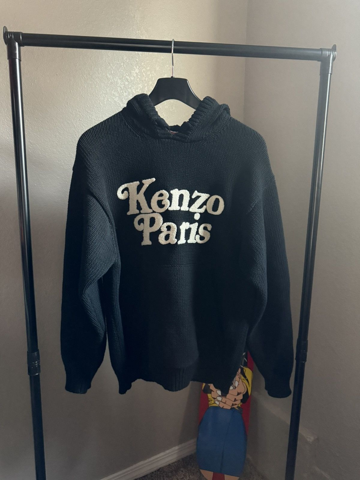 Kenzo Kenzo x Verdy Intarsia-Knit Hoodie Size US S / EU 44-46 / 1 - 1 Thumbnail