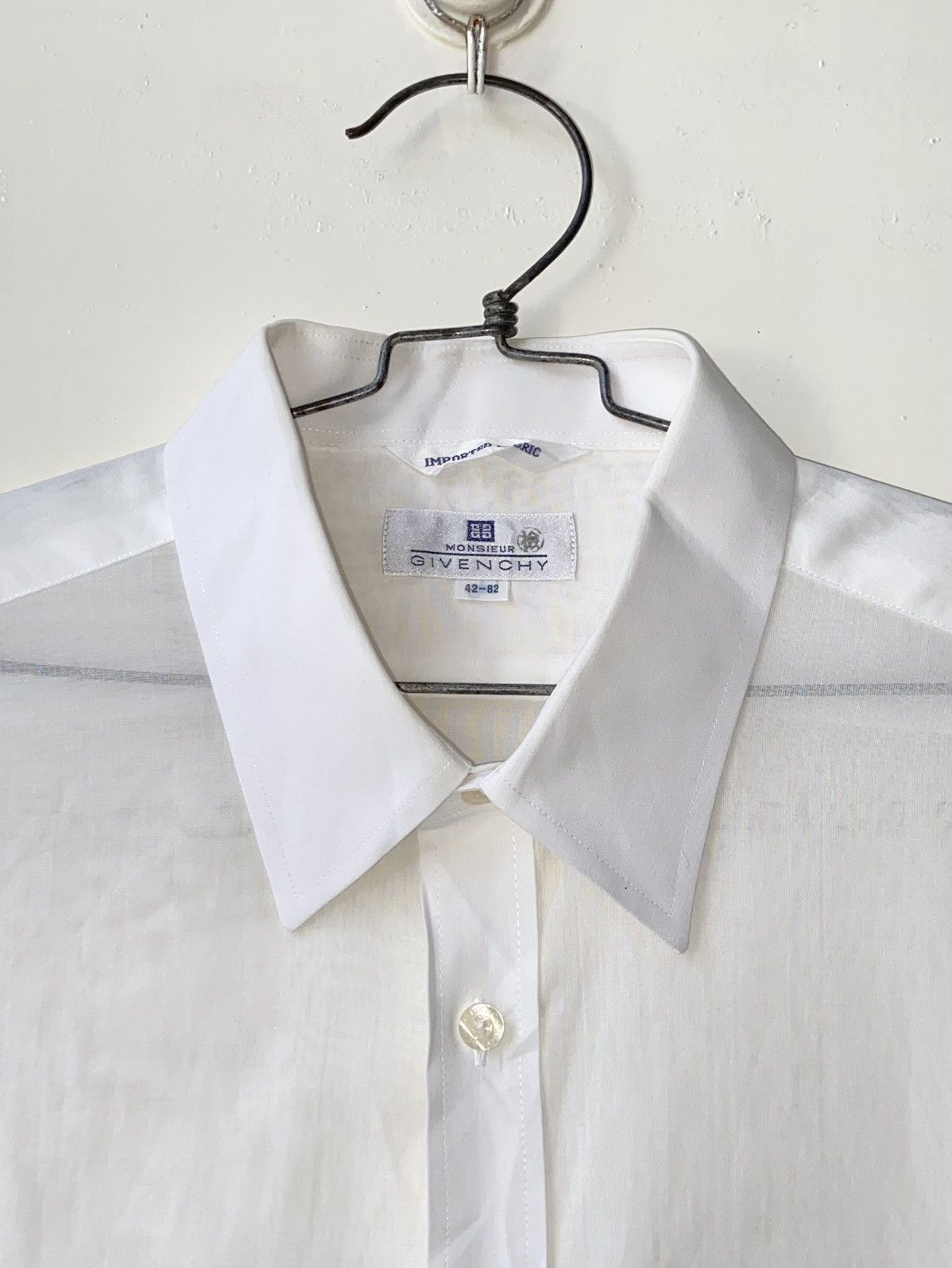 Givenchy GIVENCHY White Shirt Size US L / EU 52-54 / 3 - 15 Thumbnail
