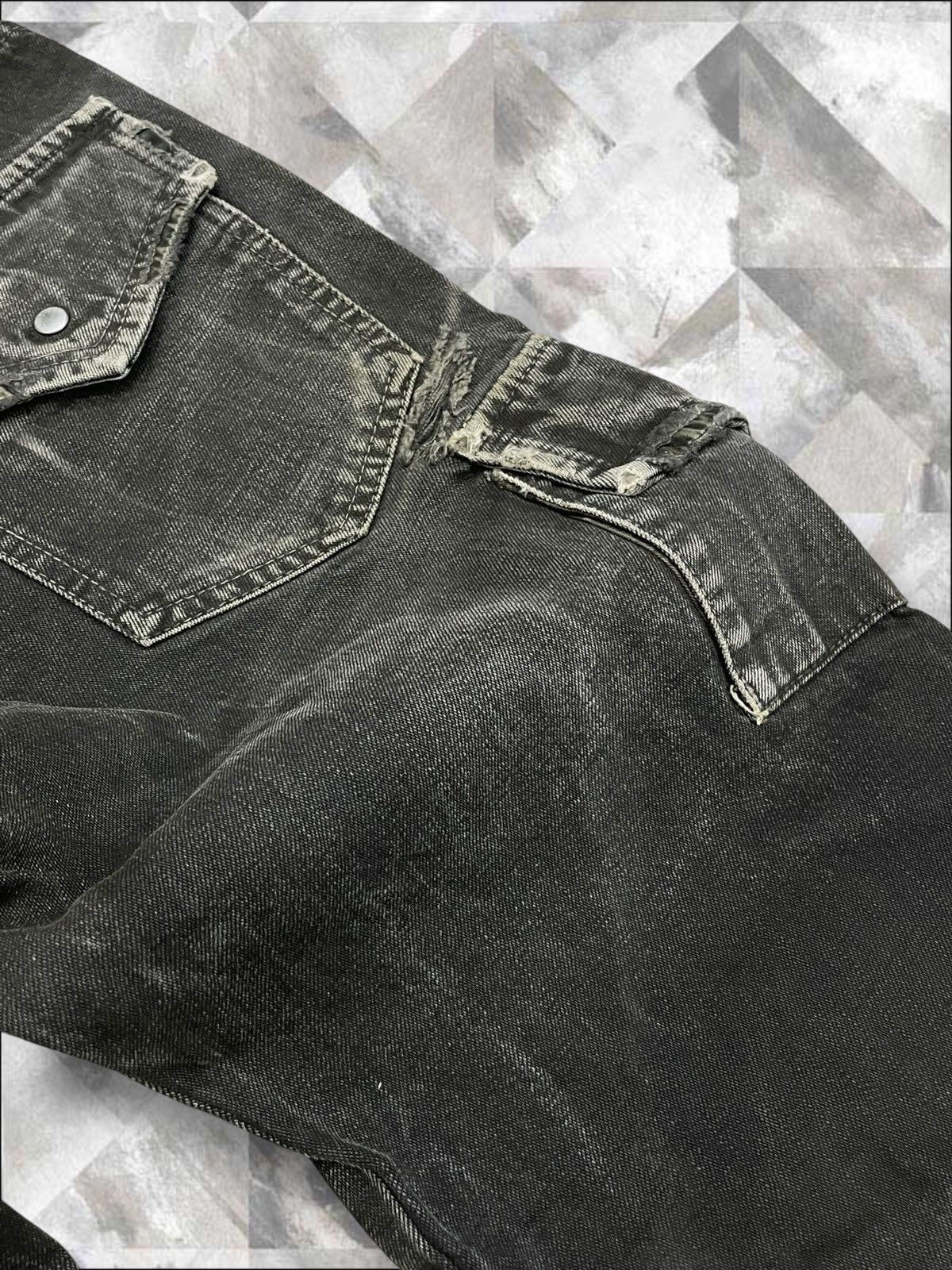ABAHOUSE Vintage 1990s Japan Designer Abahouse Distressed Denim Size US 32 / EU 48 - 17 Thumbnail