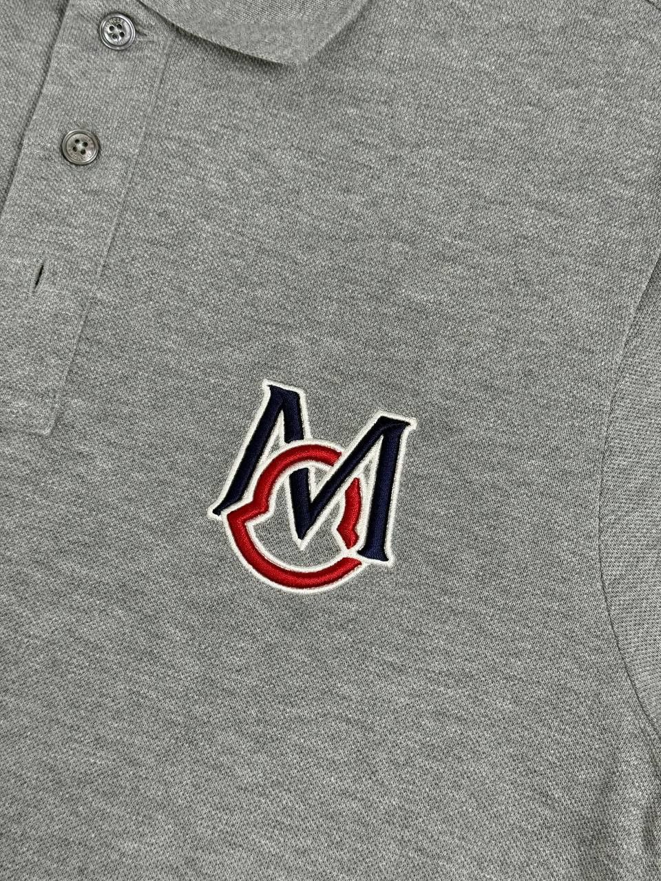 Moncler Moncler Maglia Polo Manica Corta Shirt Men Size S Gray Size US S / EU 44-46 / 1 - 2 Thumbnail