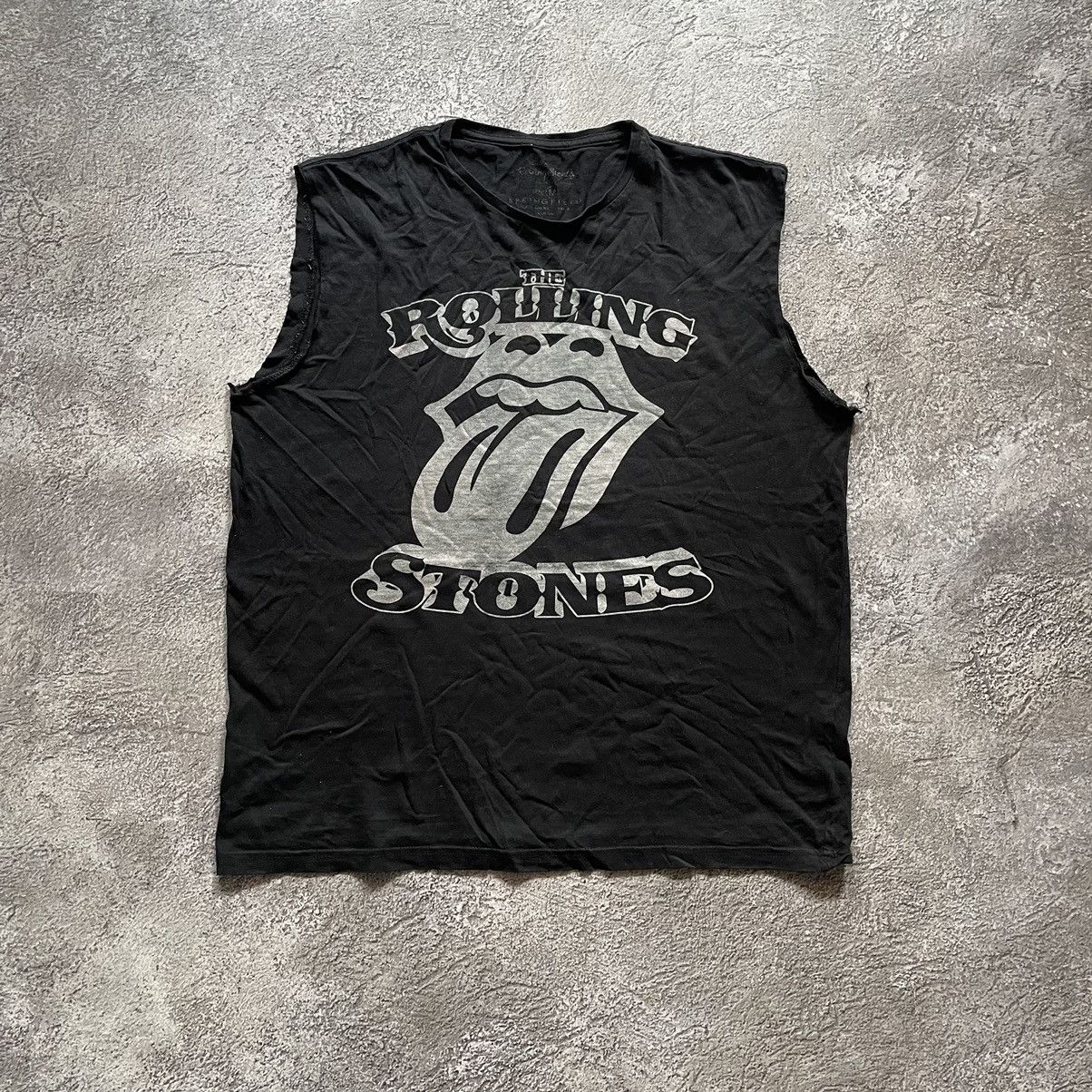 Vintage Vintage Y2K Rolling Stones Graphic Tee Sun Faded Grunge M Size US M / EU 48-50 / 2 - 2 Thumbnail